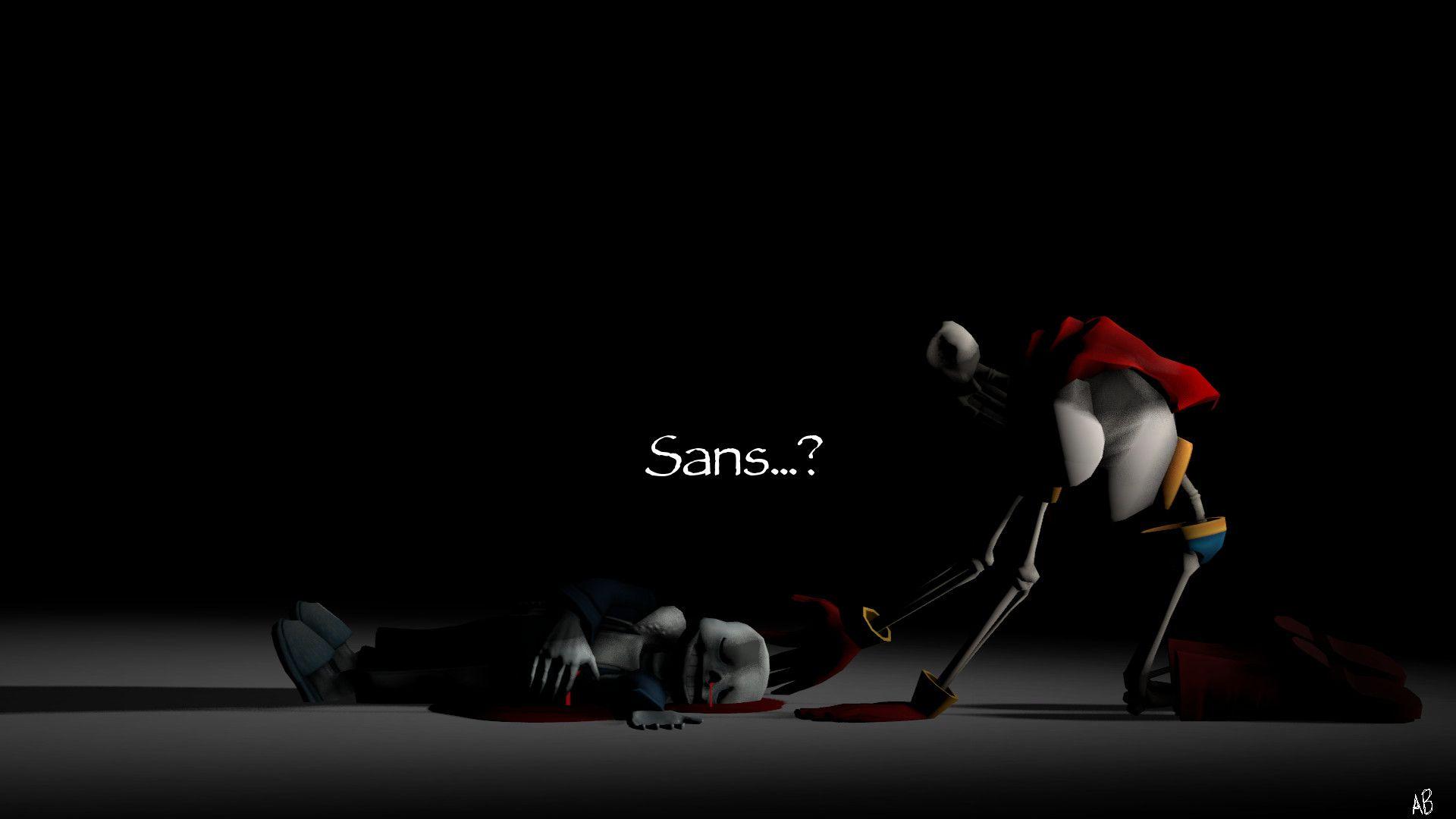 1920x1080 Sans Undertale Wallpaper .