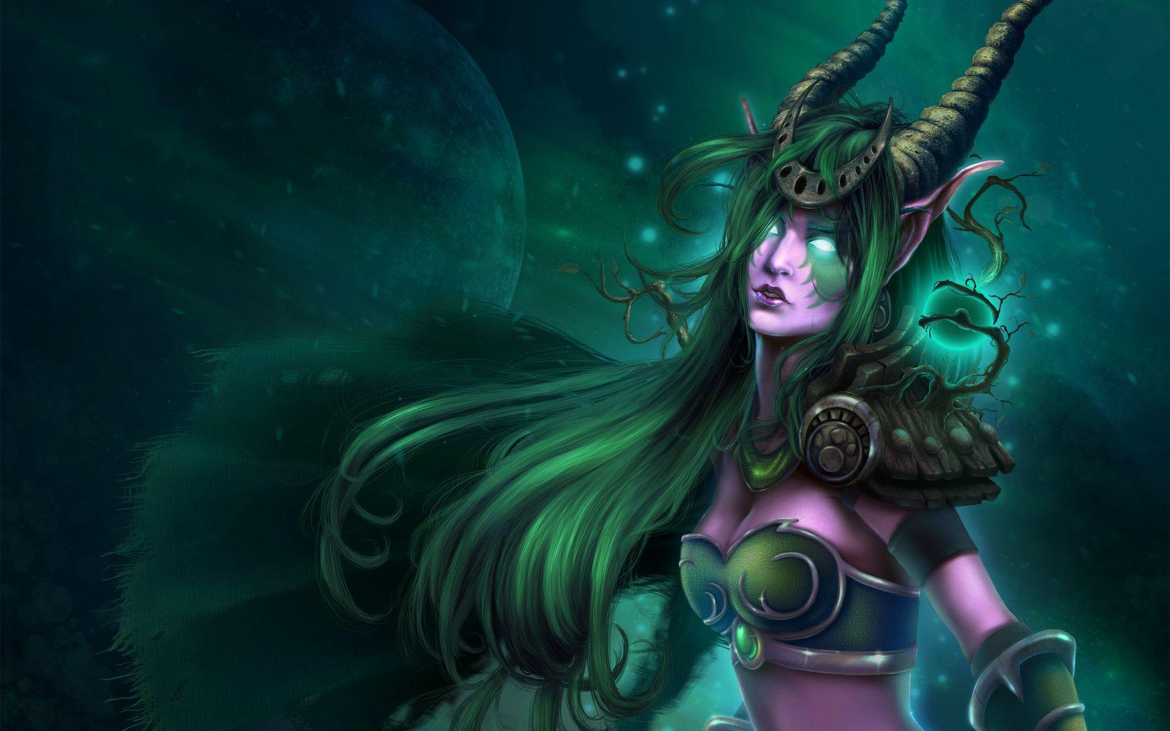 1680x1050 Night Elf Druid wallpaper photo .