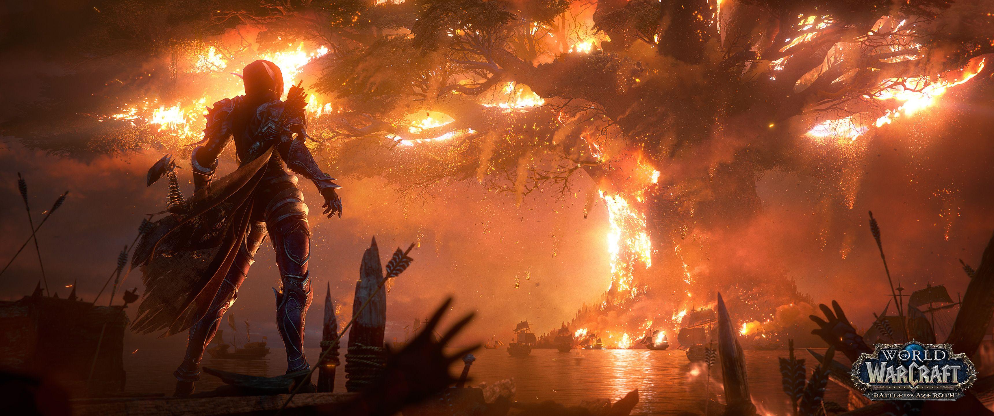 3440x1440 Battle for Azeroth Media WoW 3440x1440 .