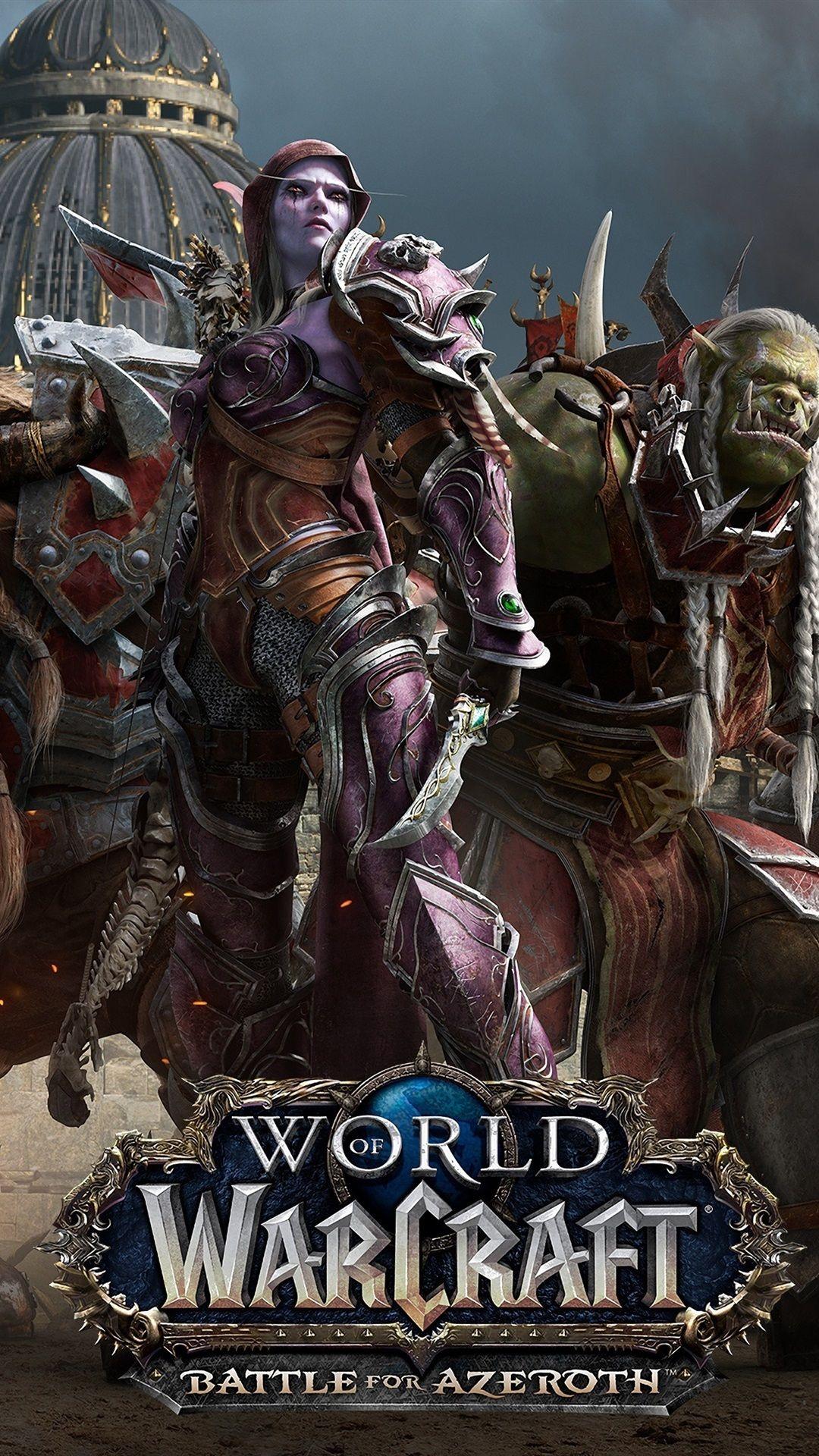 1080x1920 Wallpaper World Of Warcraft: Battlebest