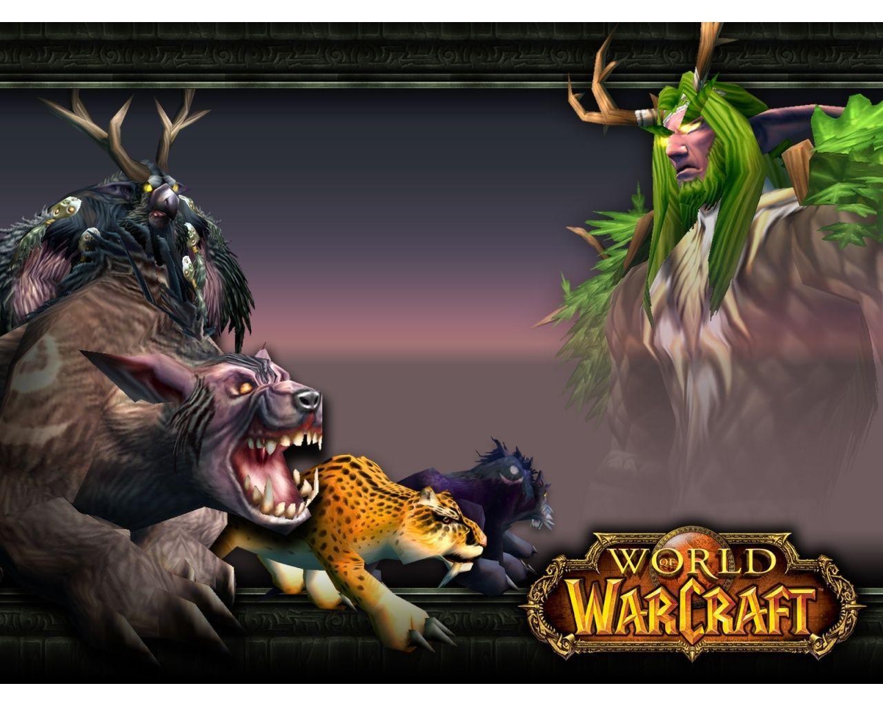 1280x1024 World Of Warcraft Druid Wallpaper .