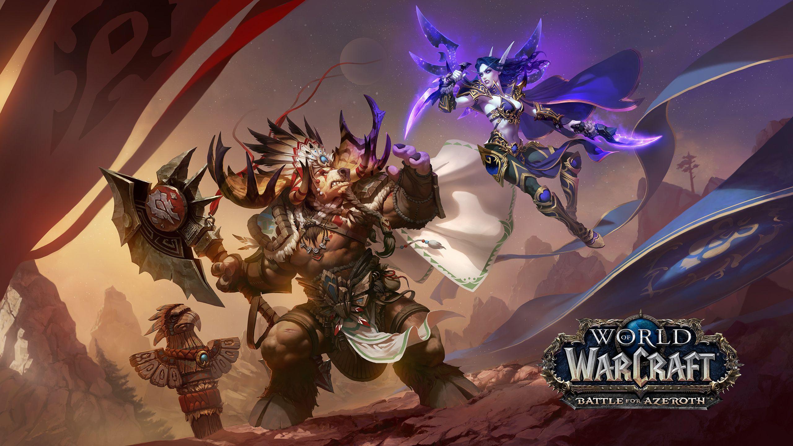 2560x1440 World of WarCraft: Battle for Azeroth .