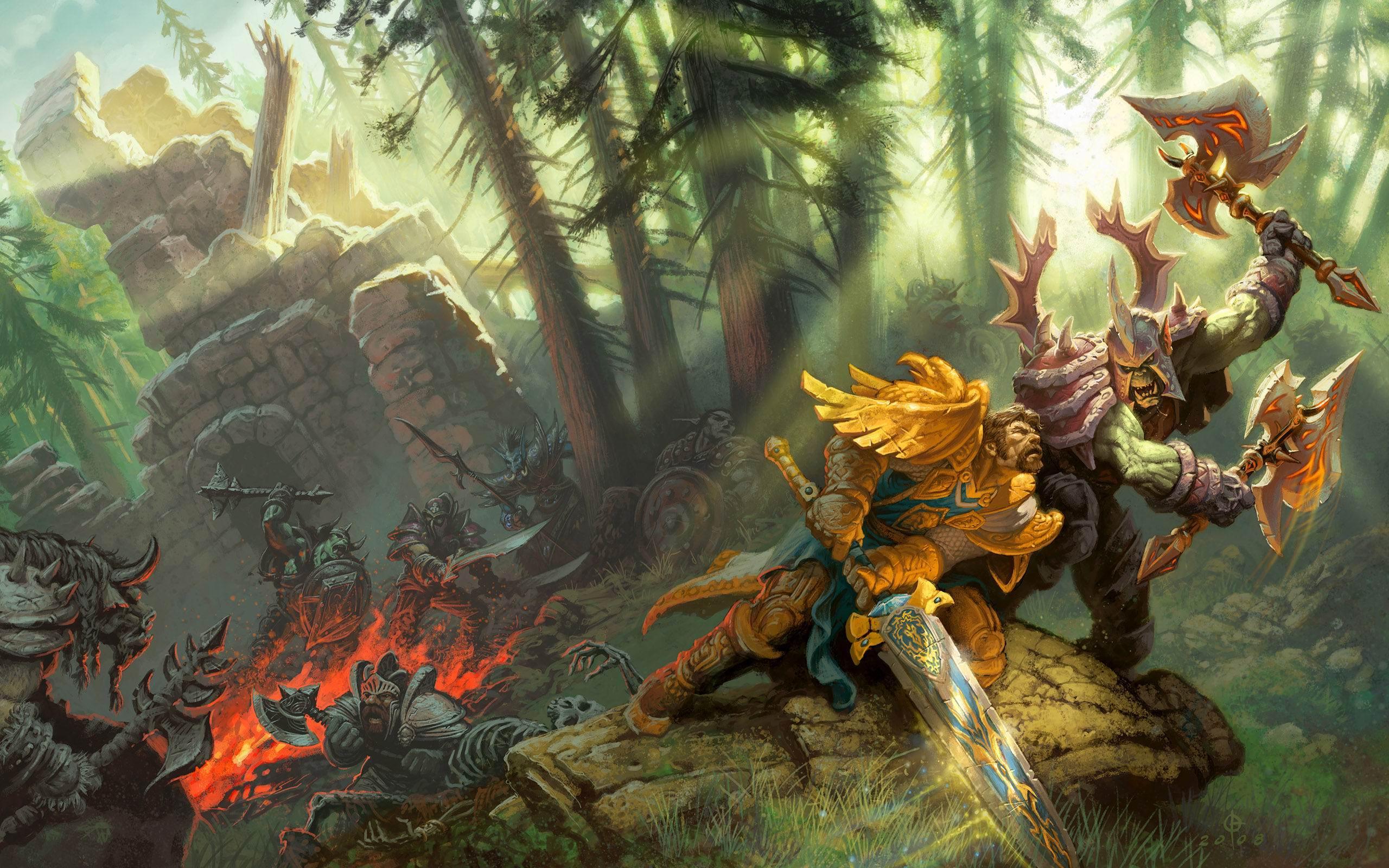 2560x1600 Wow warrior