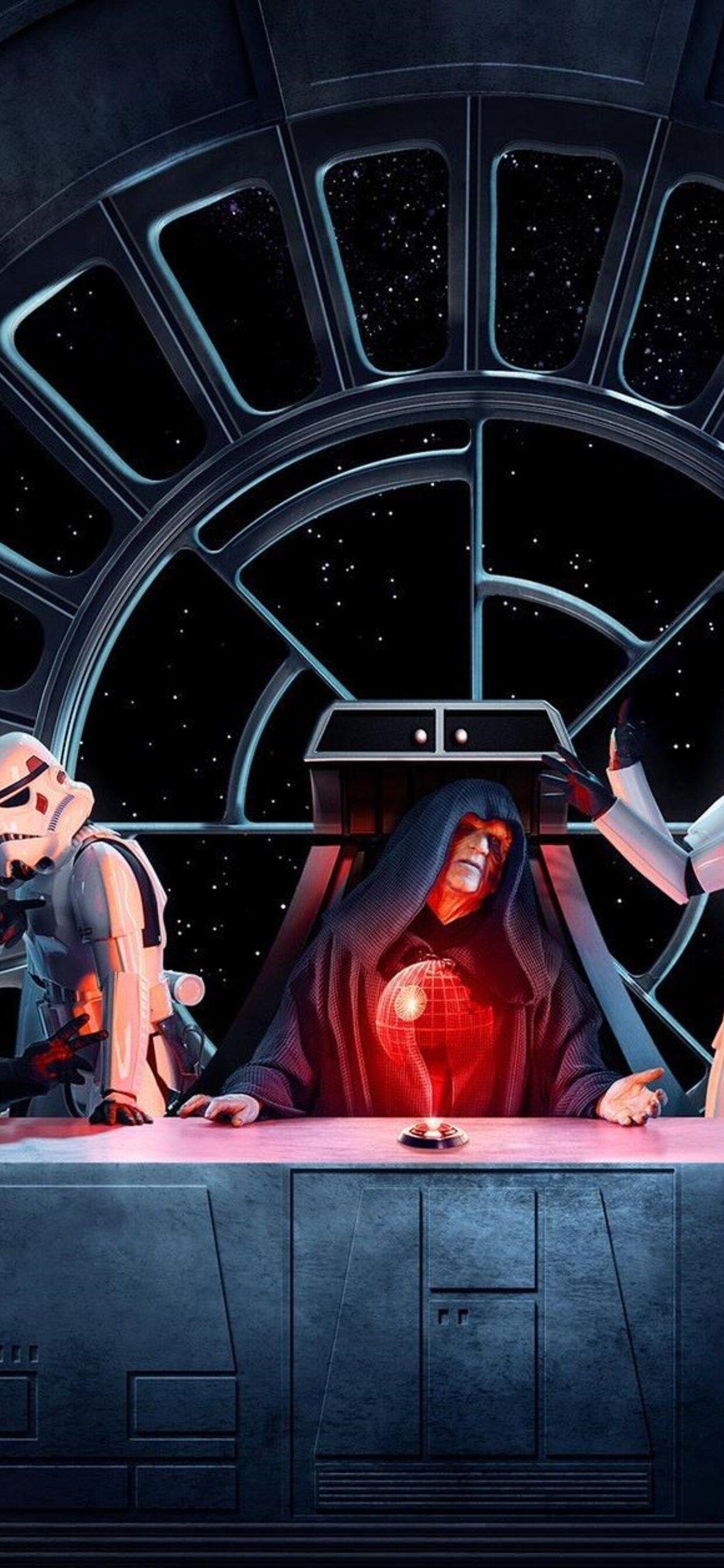 1242x2688 Emperor Palpatine iPhone XS .