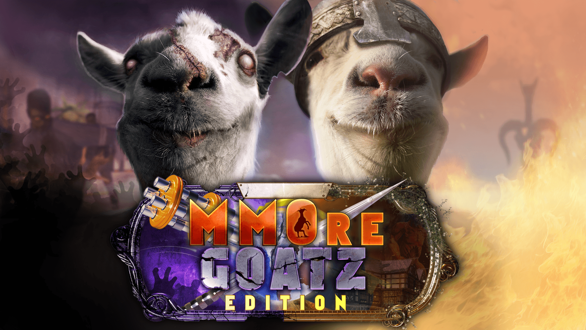 Симулятор козла все открыто на андроид. Goat Simulator GOATZ. Гоат симулятор 2. Симулятор козла обои. Симулятор козла 2.