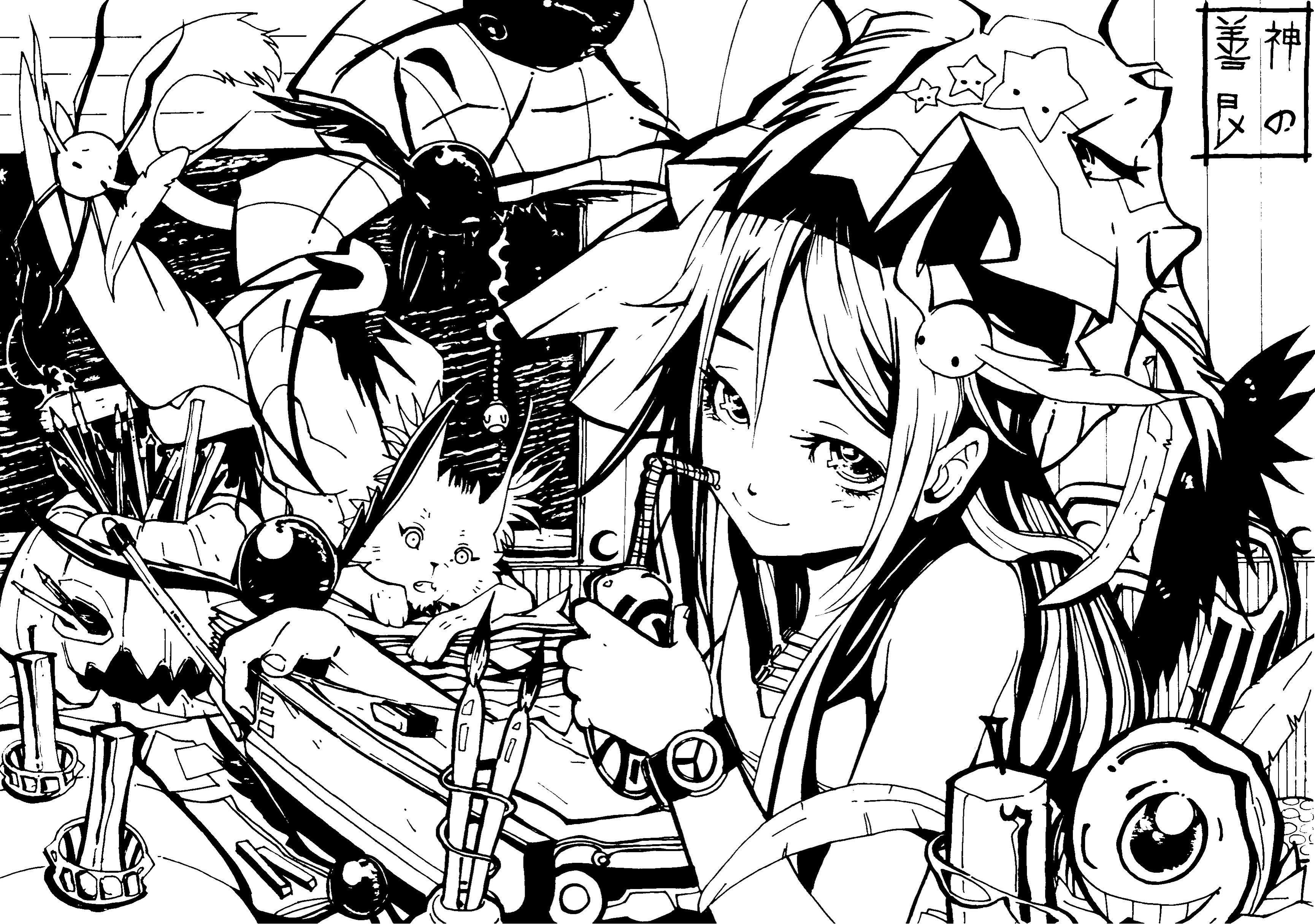 Black and White Manga Wallpapers - Top Free Black and White Manga