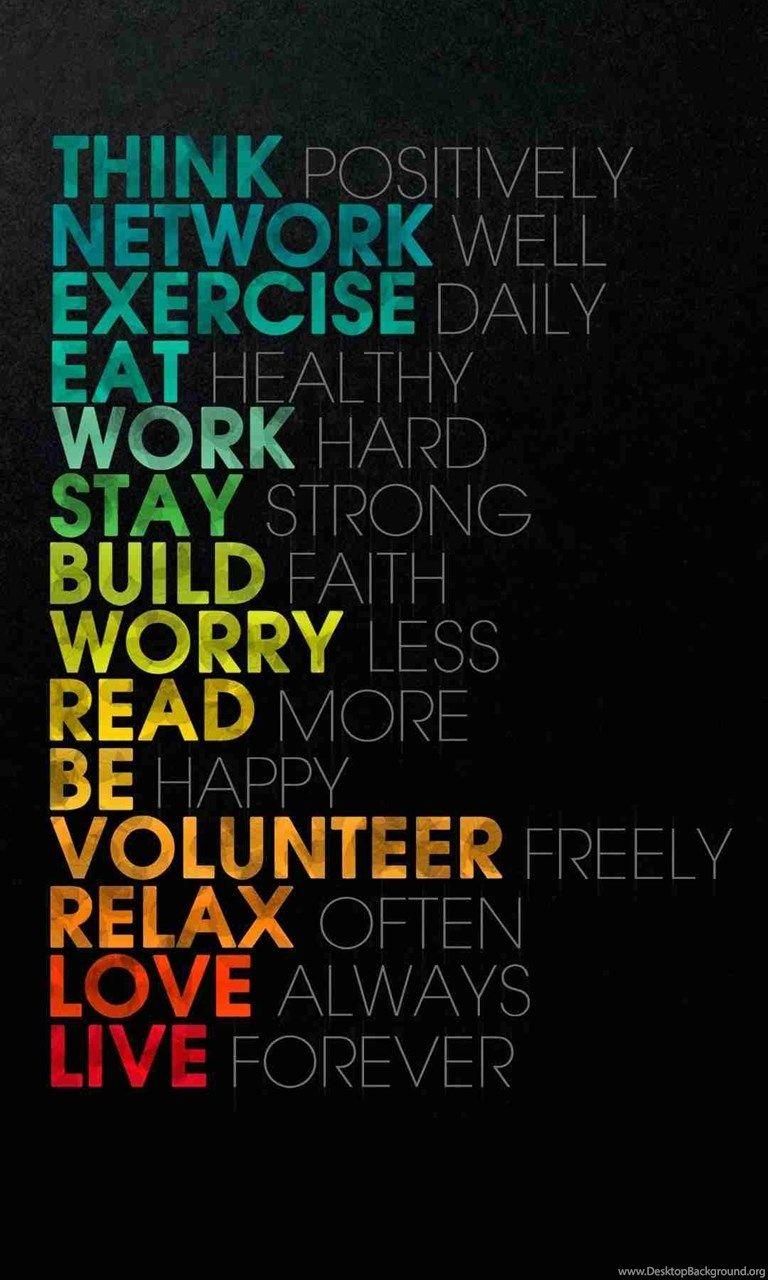768x1280 Abstract Black Rainbow Quotes iPhone 6 Plus Wallpaper Words Of. Desktop Background