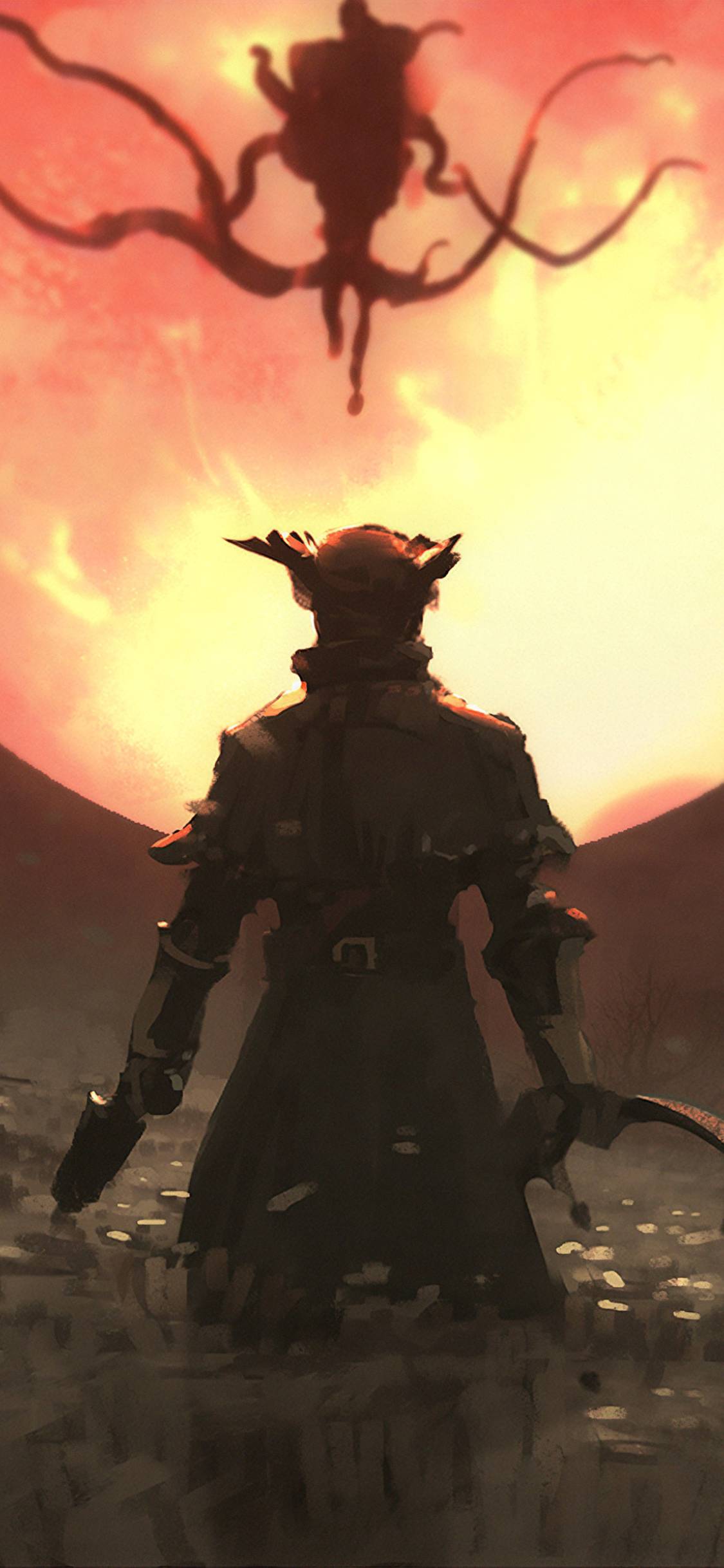 1125x2436 Bloodborne Game iPhone XS .