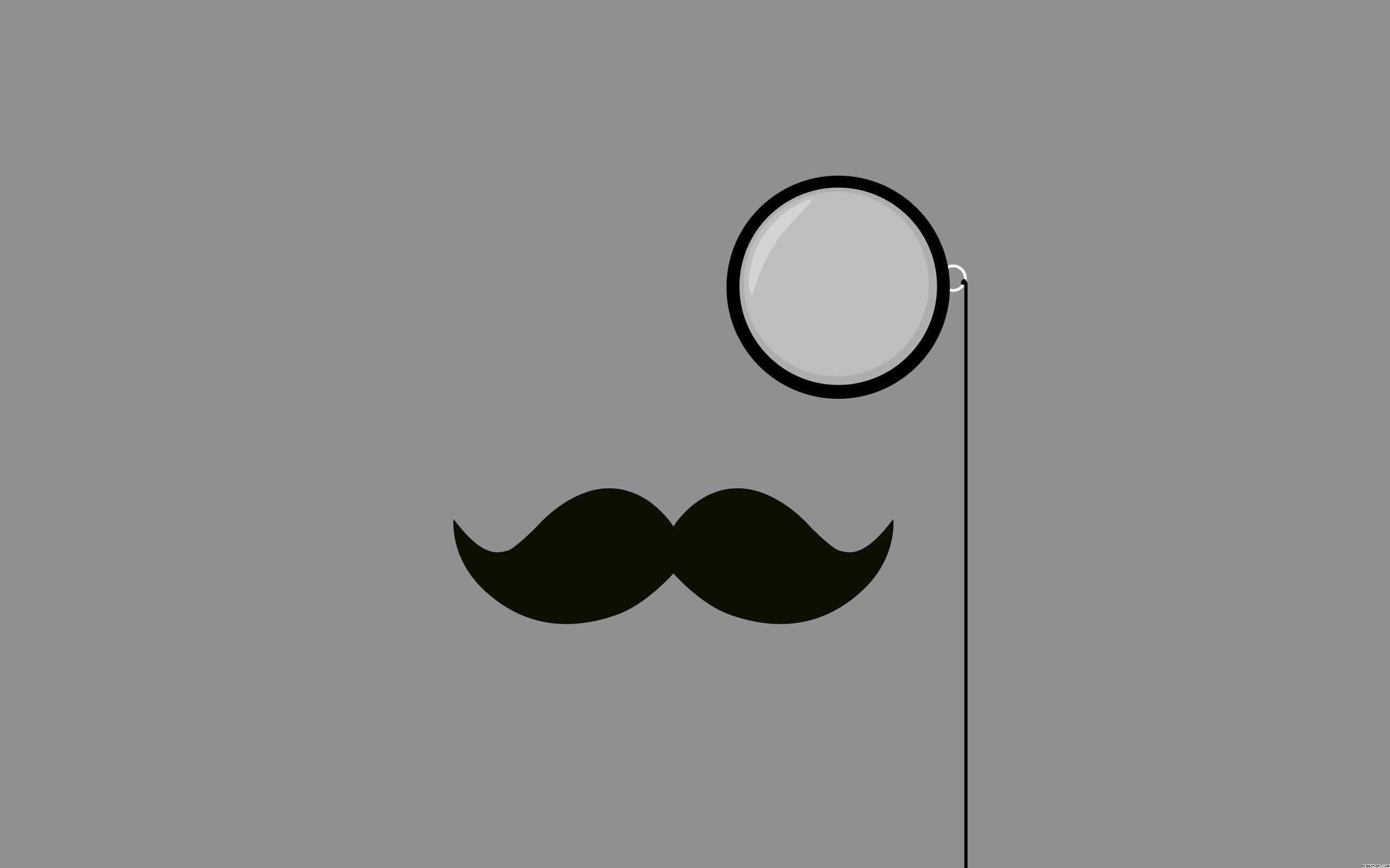 2560x1600 Mustache Wallpaper HD .