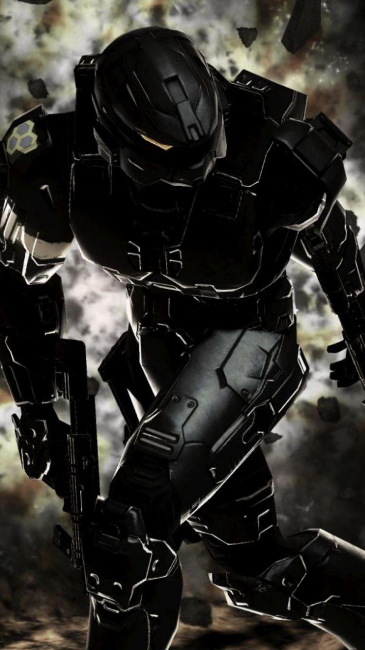 750x1334 Halo iPhone Background