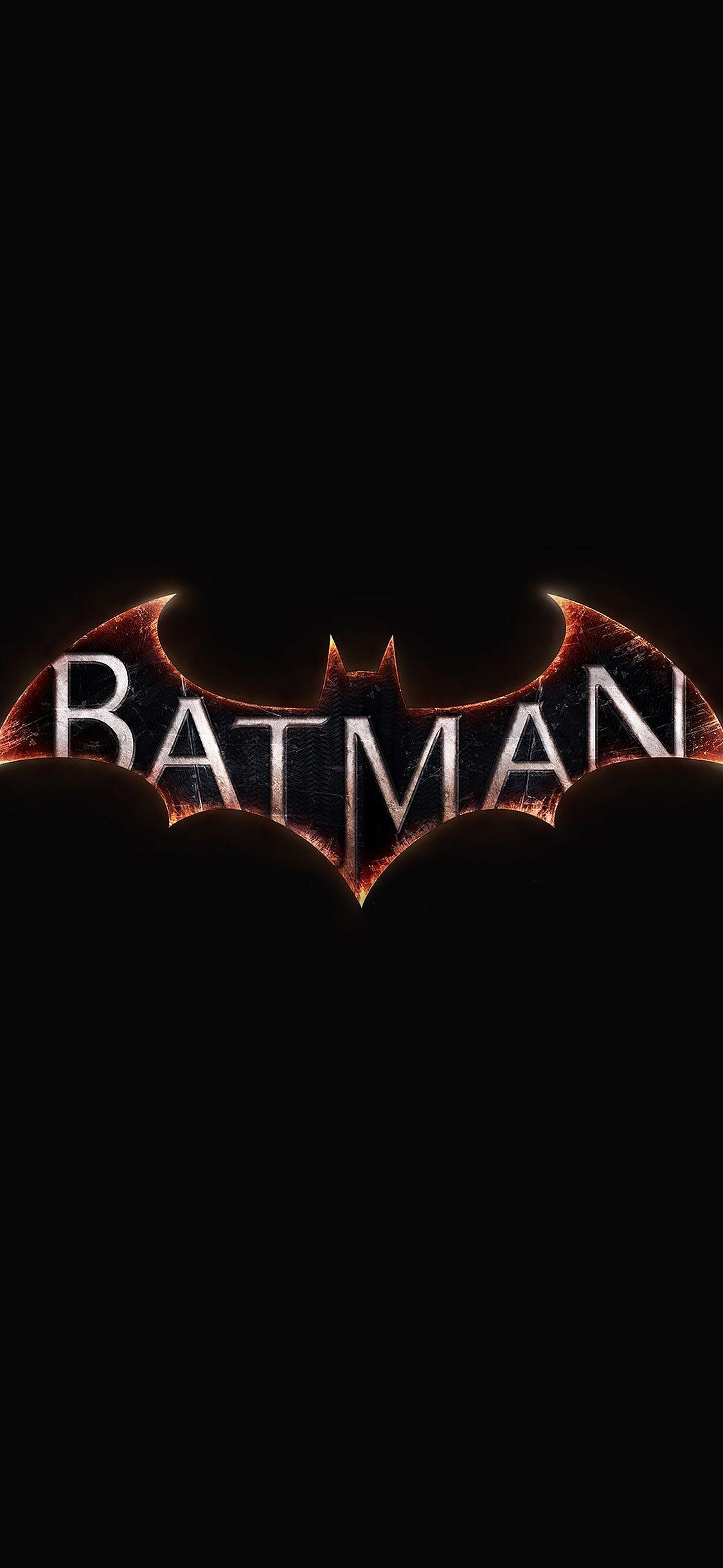 1125x2436 Batman Arkham Knight Hero Art .