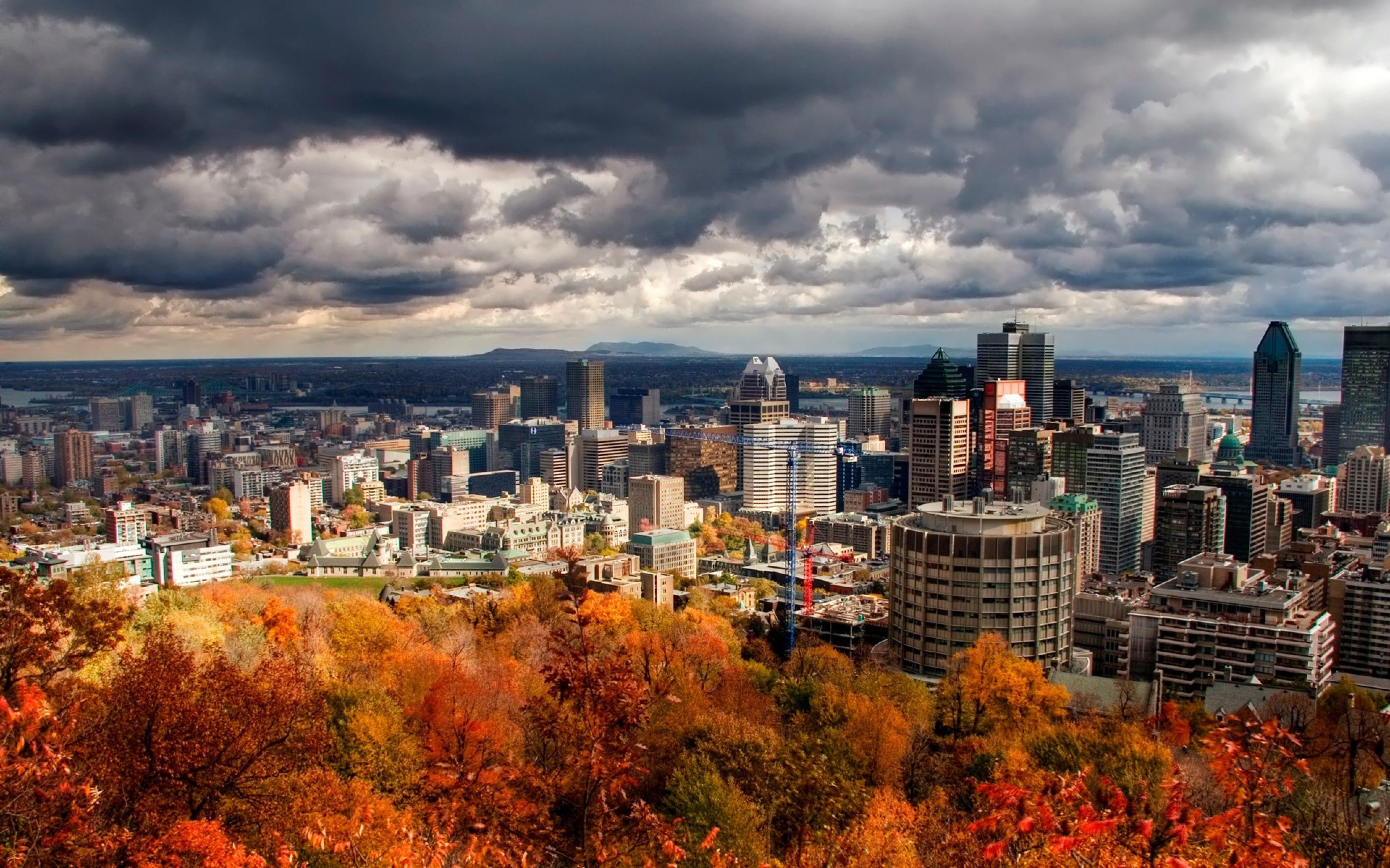 3840x2400 Montreal City