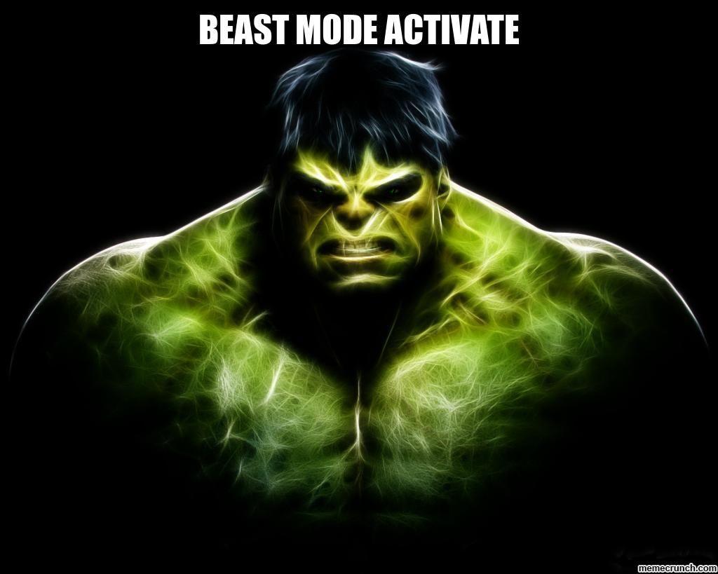 1024x819 Beast Mode Activated Wallpaper .