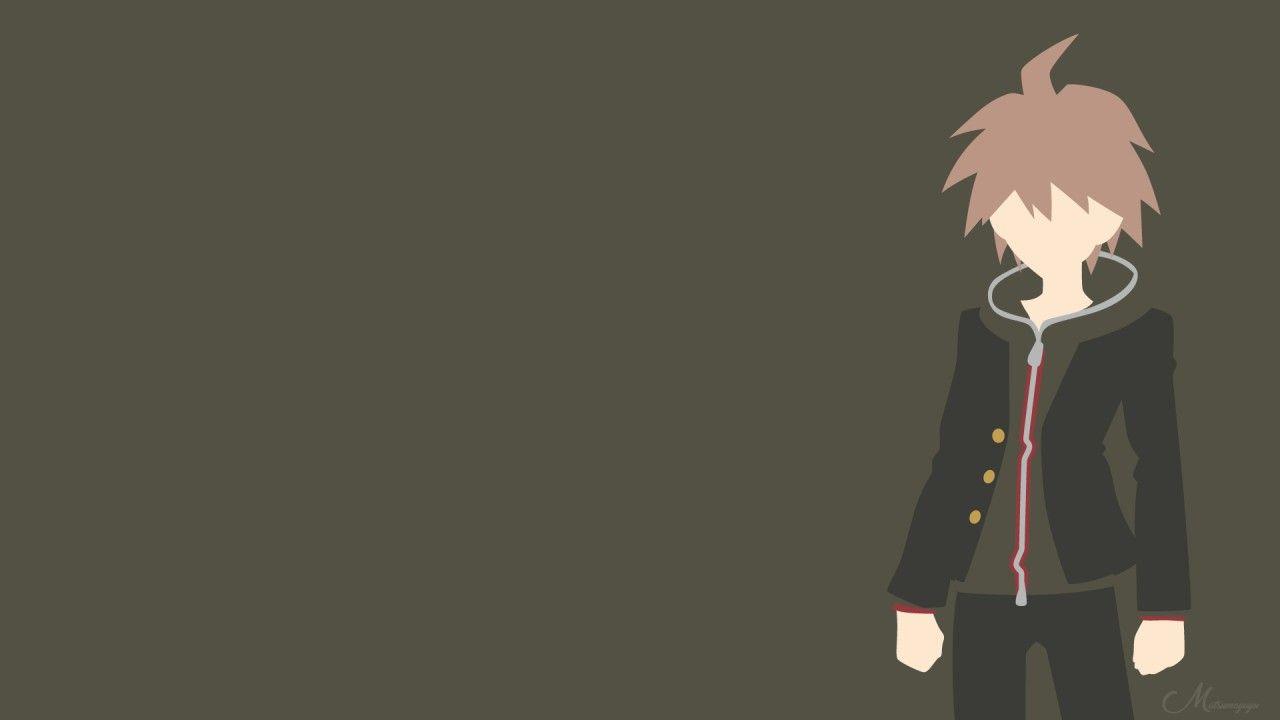 1280x720 Makoto Naegi In Green Background HD .hdwallpaper.in