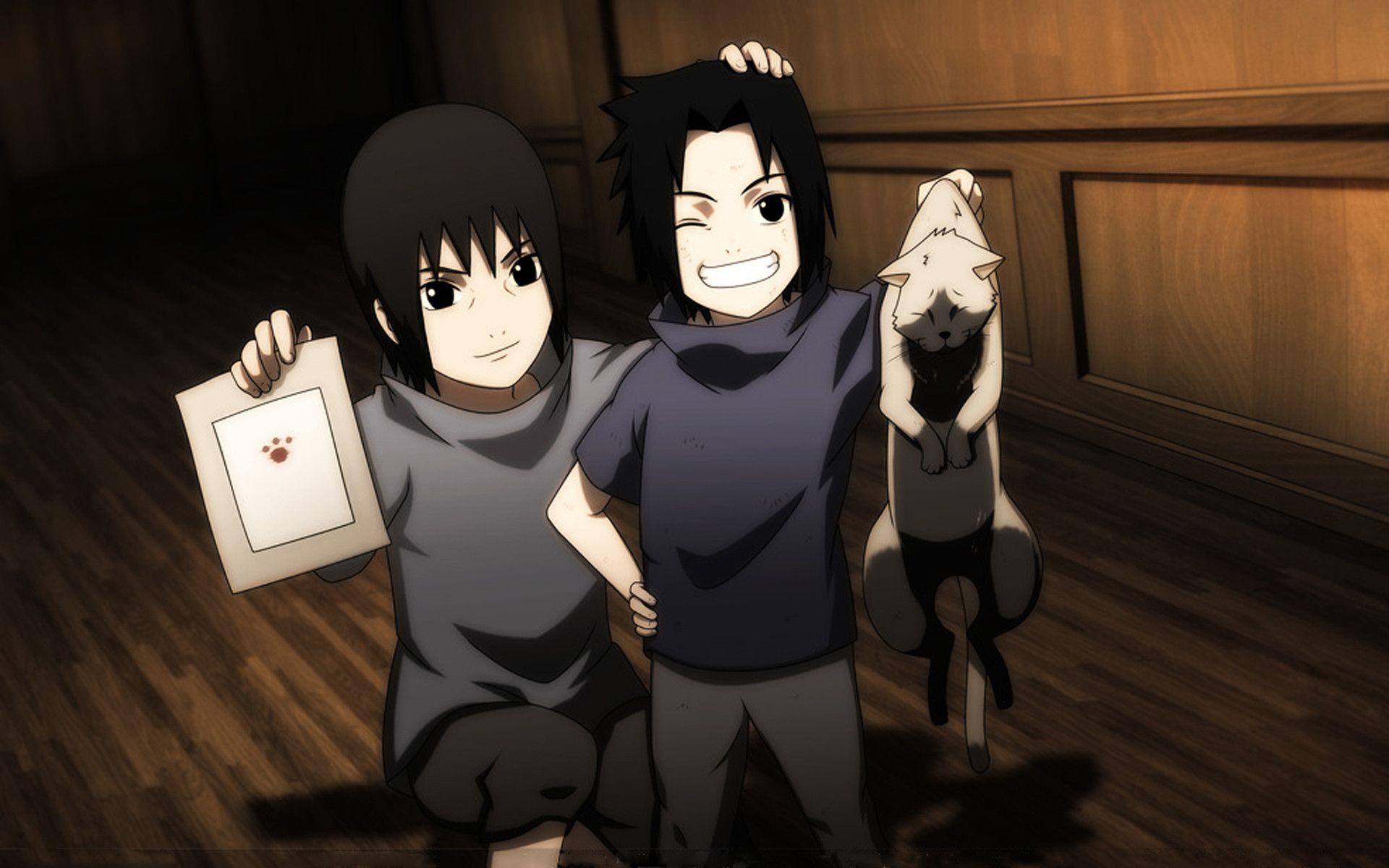 1920x1200 Sasuke Itachi