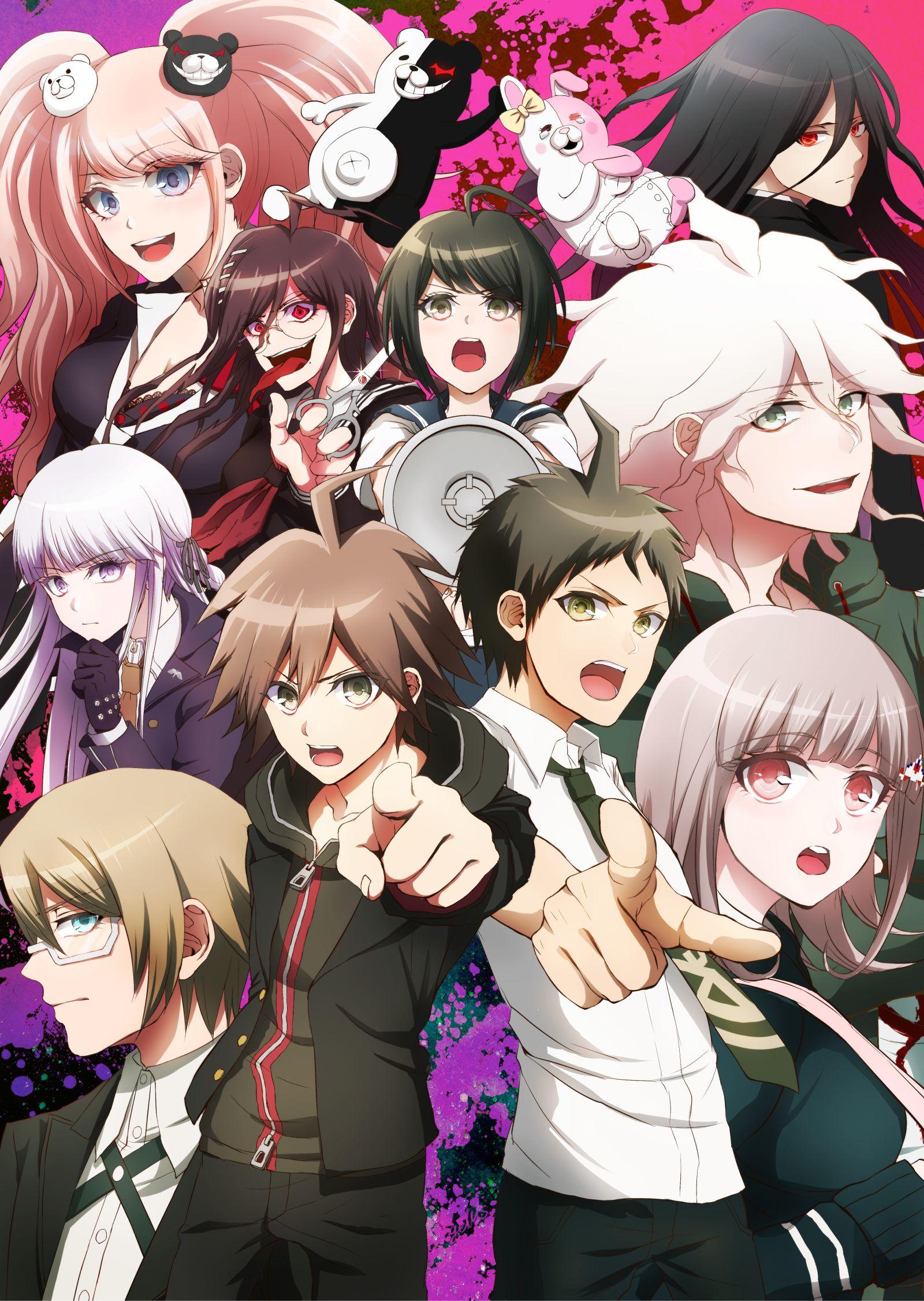 1600x2251 Komaru Naegi And Makoto .