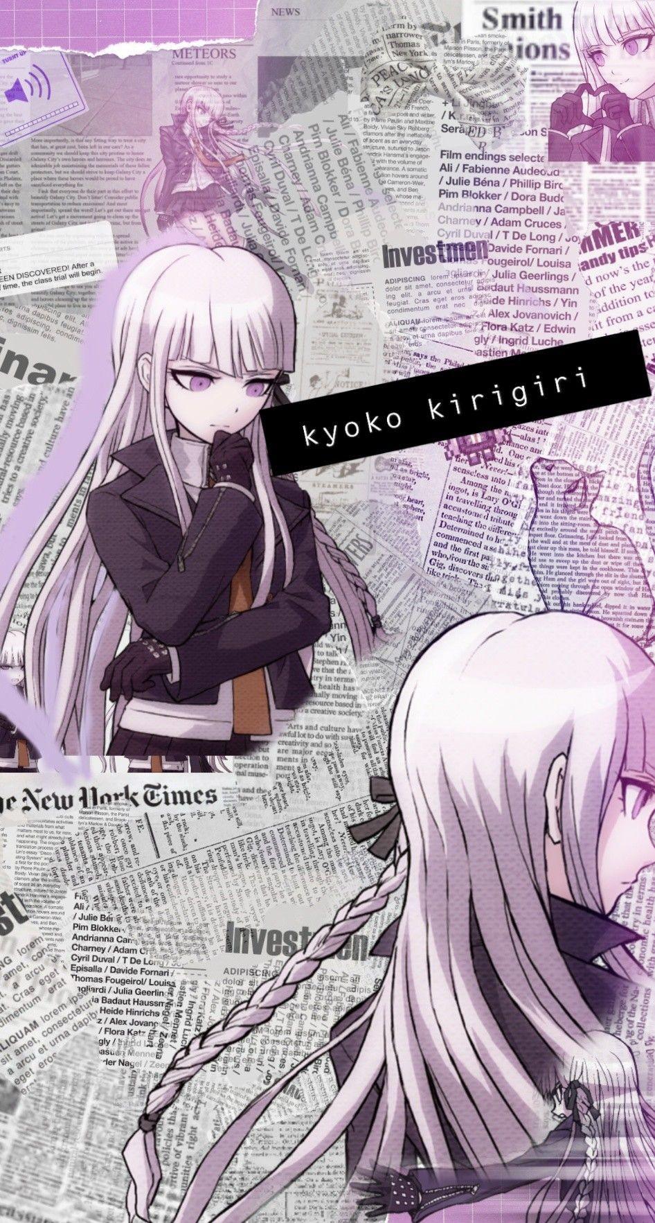 946x1765 kyoko kirigiri wallpaper- danganronpa .pt