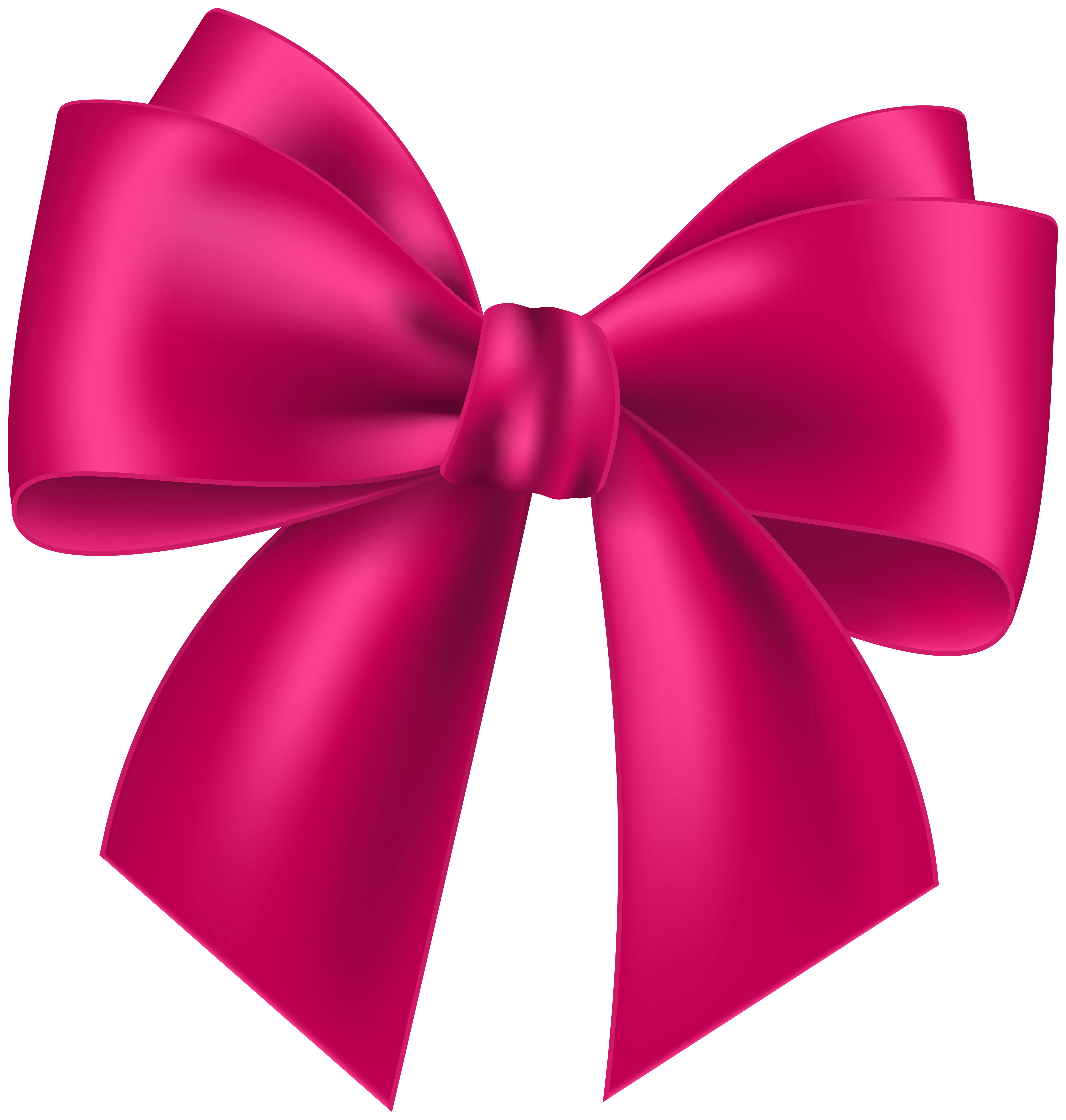 5714x6000 Pink Bow Transparent Clip Art Image .gallery.