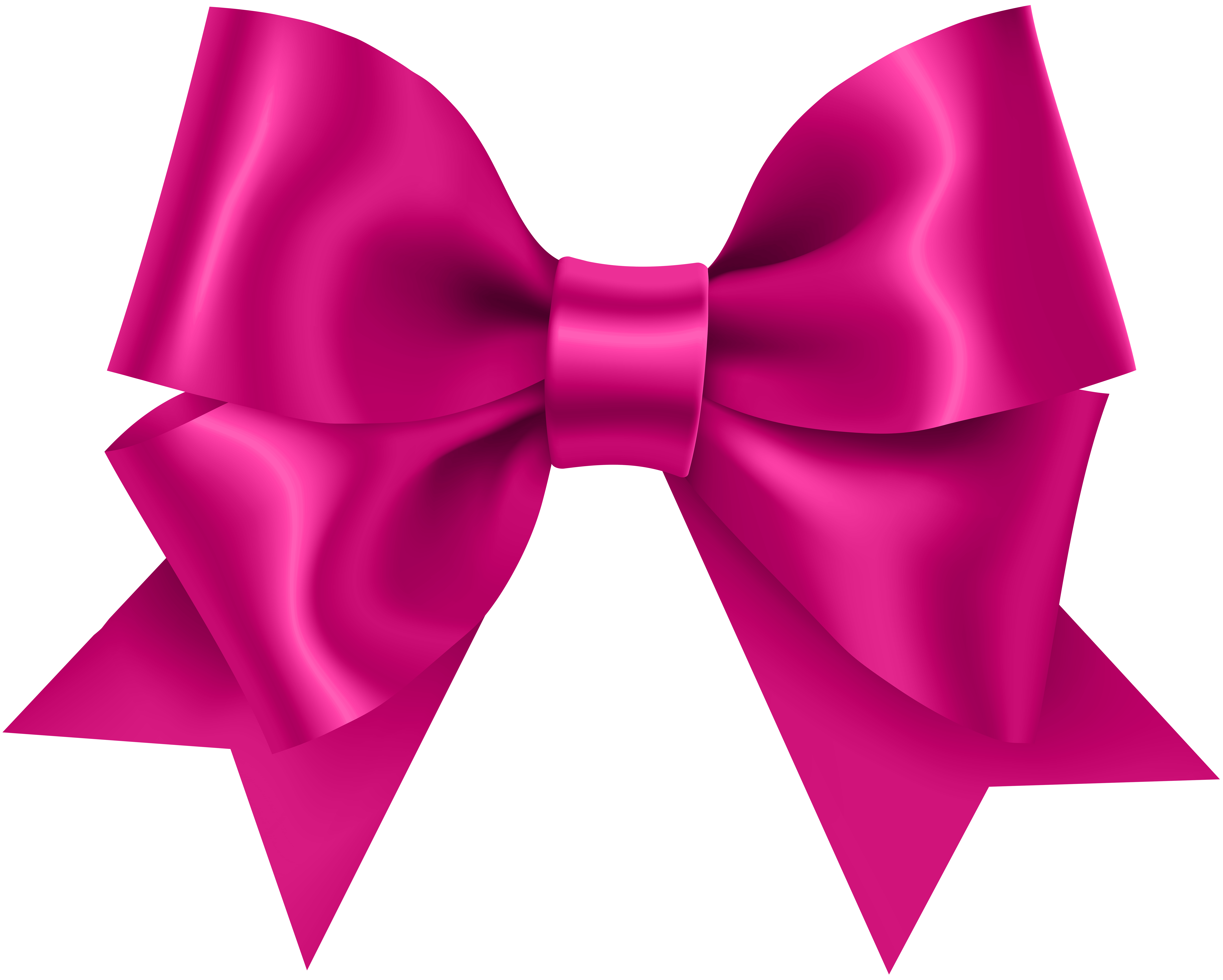 8000x6412 Pink Bow Transparent Clip Art .gallery.