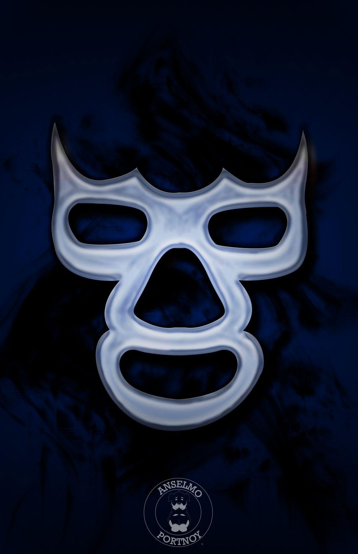 1240x1916 Blue Demond. Carteles de lucha libre .co.kr
