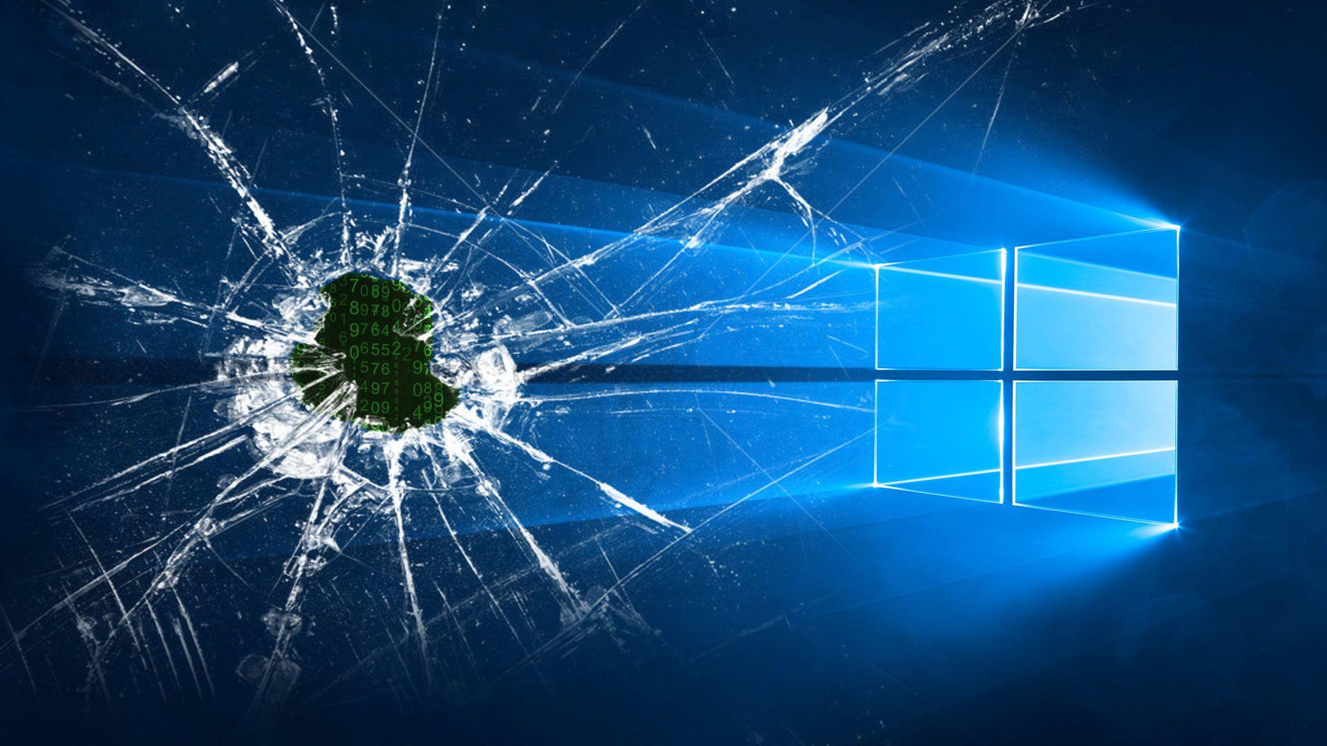 1920x1080 iPhone Broken Screen Wallpaper 3D
