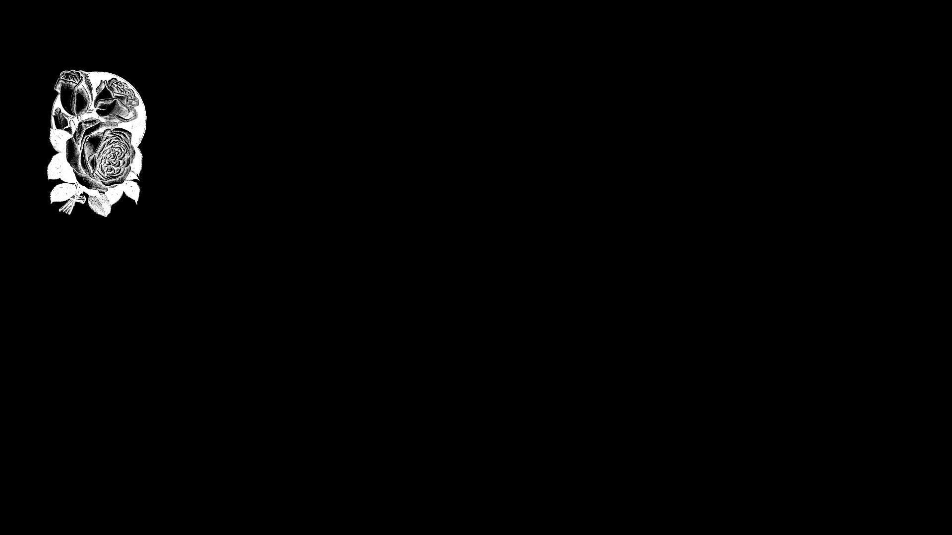1920x1080 Black Dead Rose