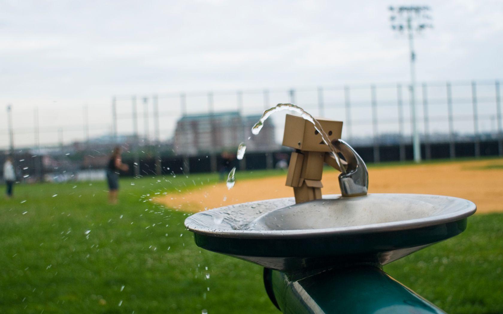 1680x1050 Danboard water fountain baseball field .