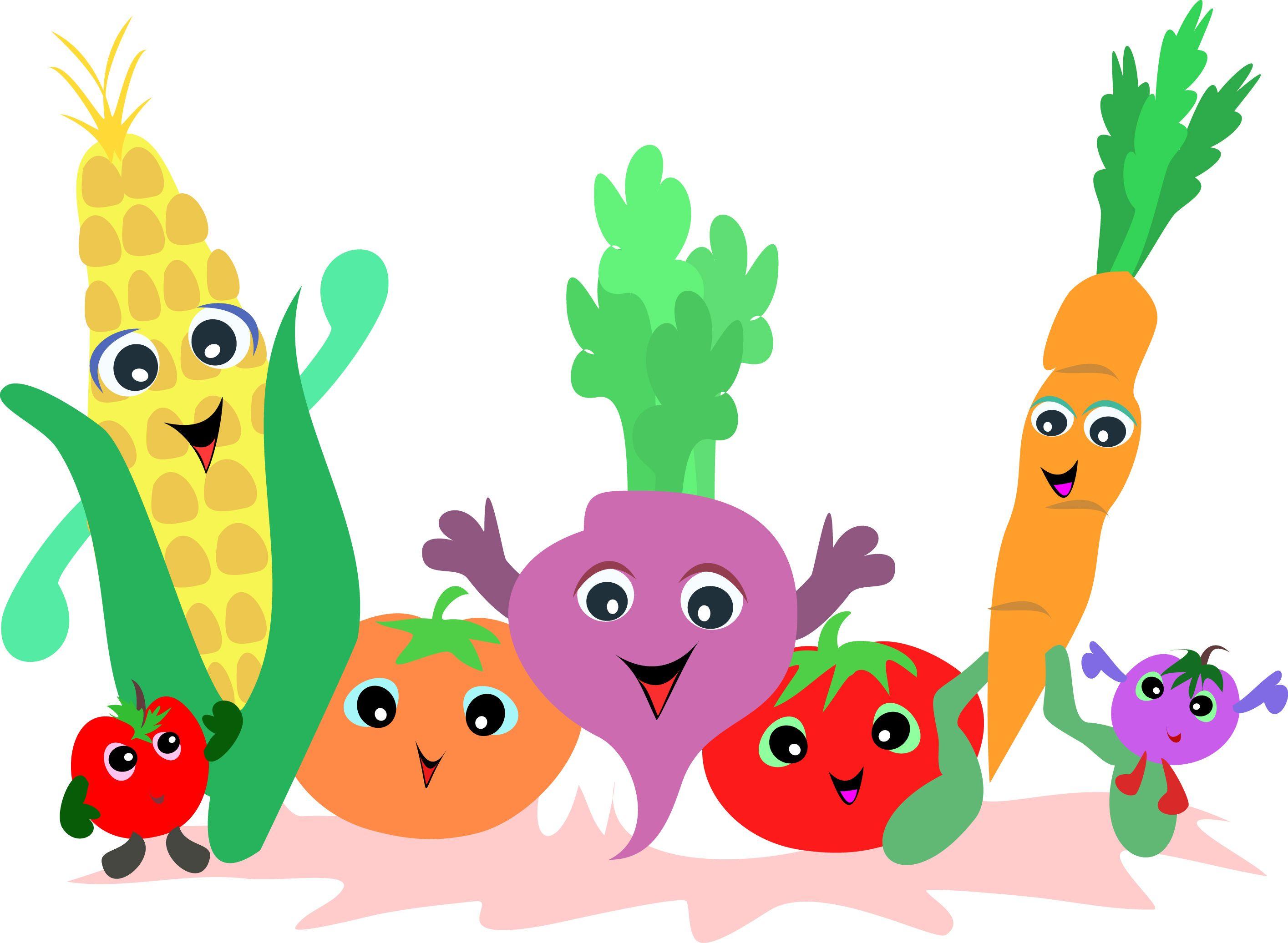 Cartoon Vegetable Wallpapers - Top Free Cartoon Vegetable Backgrounds -  WallpaperAccess