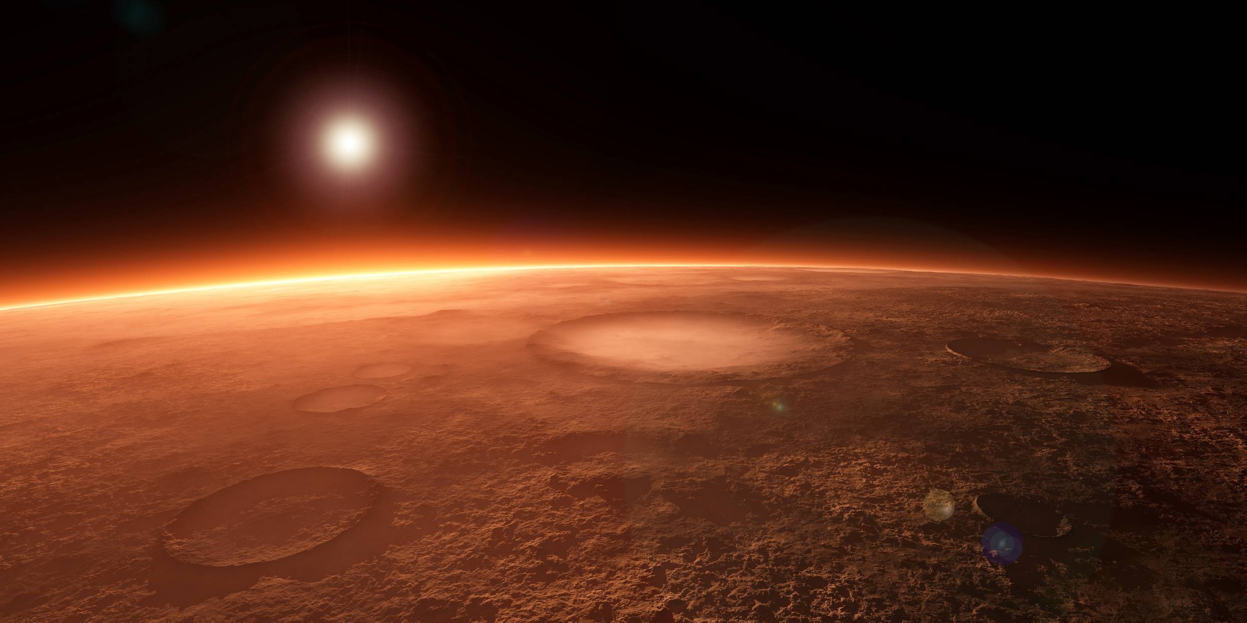 2500x1250 HDQ Mars Wallpaper, Great Image