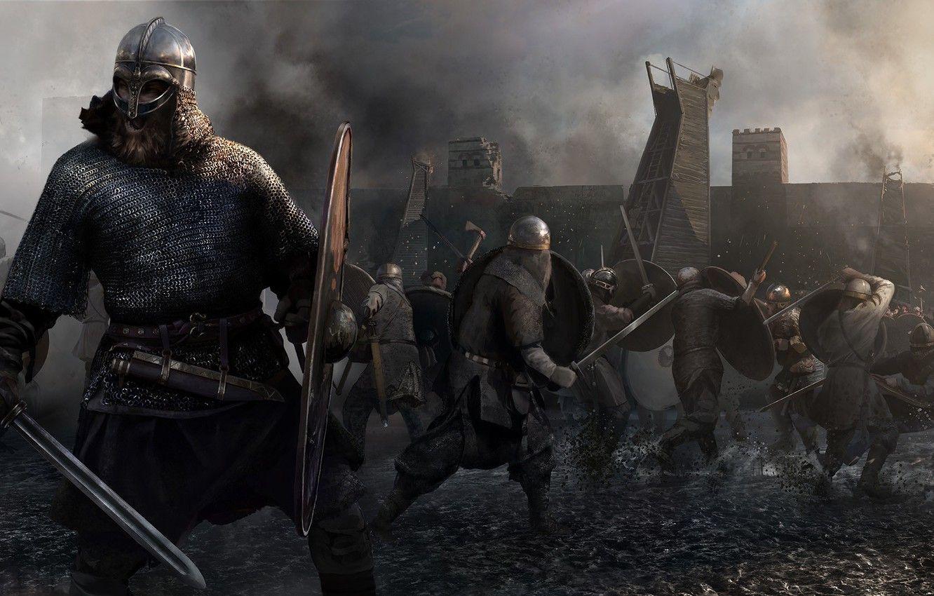 1332x850 Attila Total War Art .