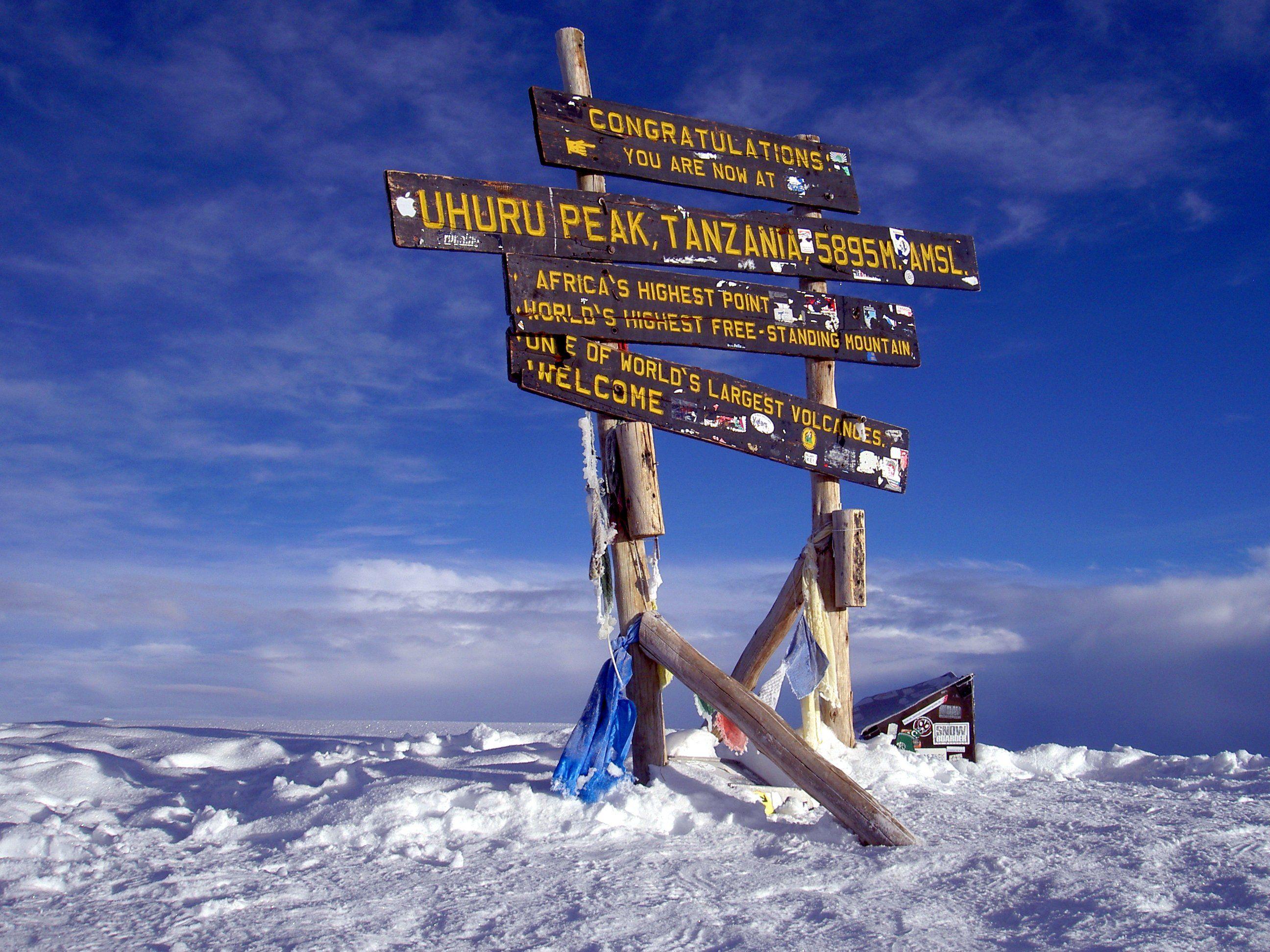2592x1944 Uhuru Peak Mt Kilimanjaro .