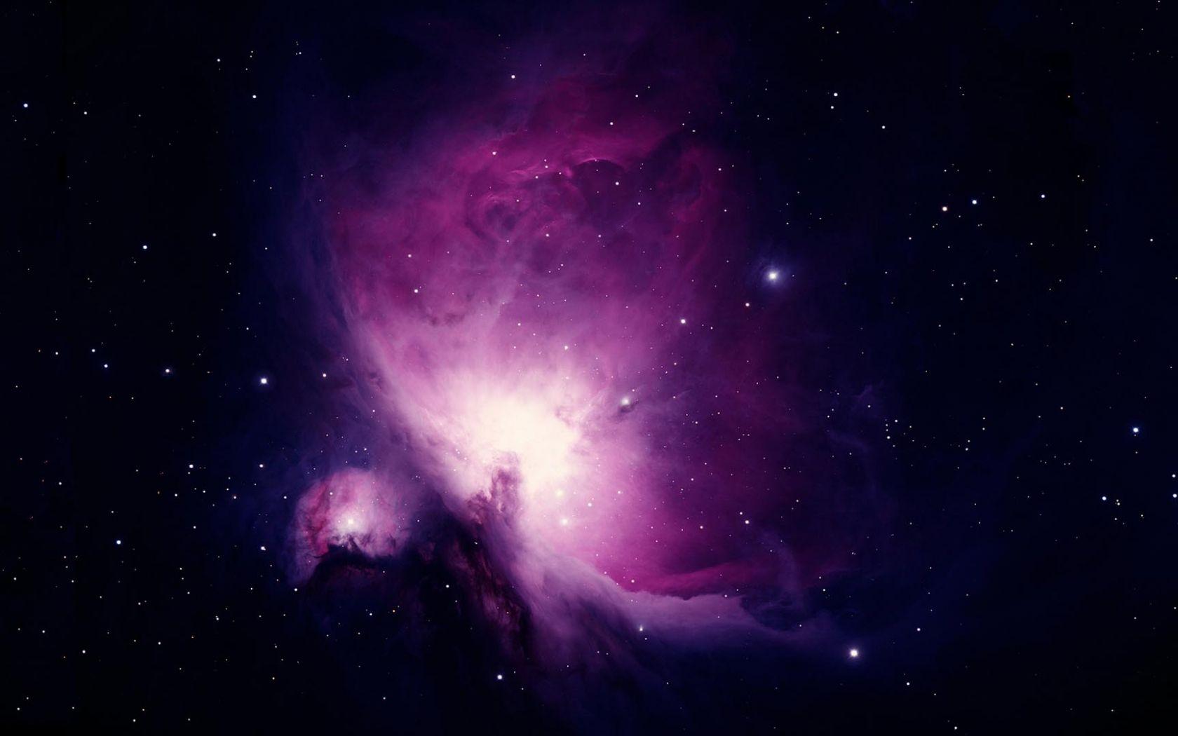 1680x1050 Free download Purple Space Cloud HD .
