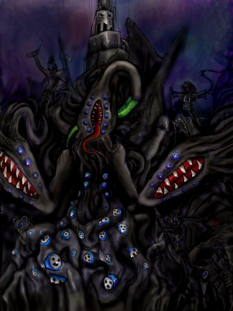 768x1024 Free download Nyarlathotep Persona 2 by .