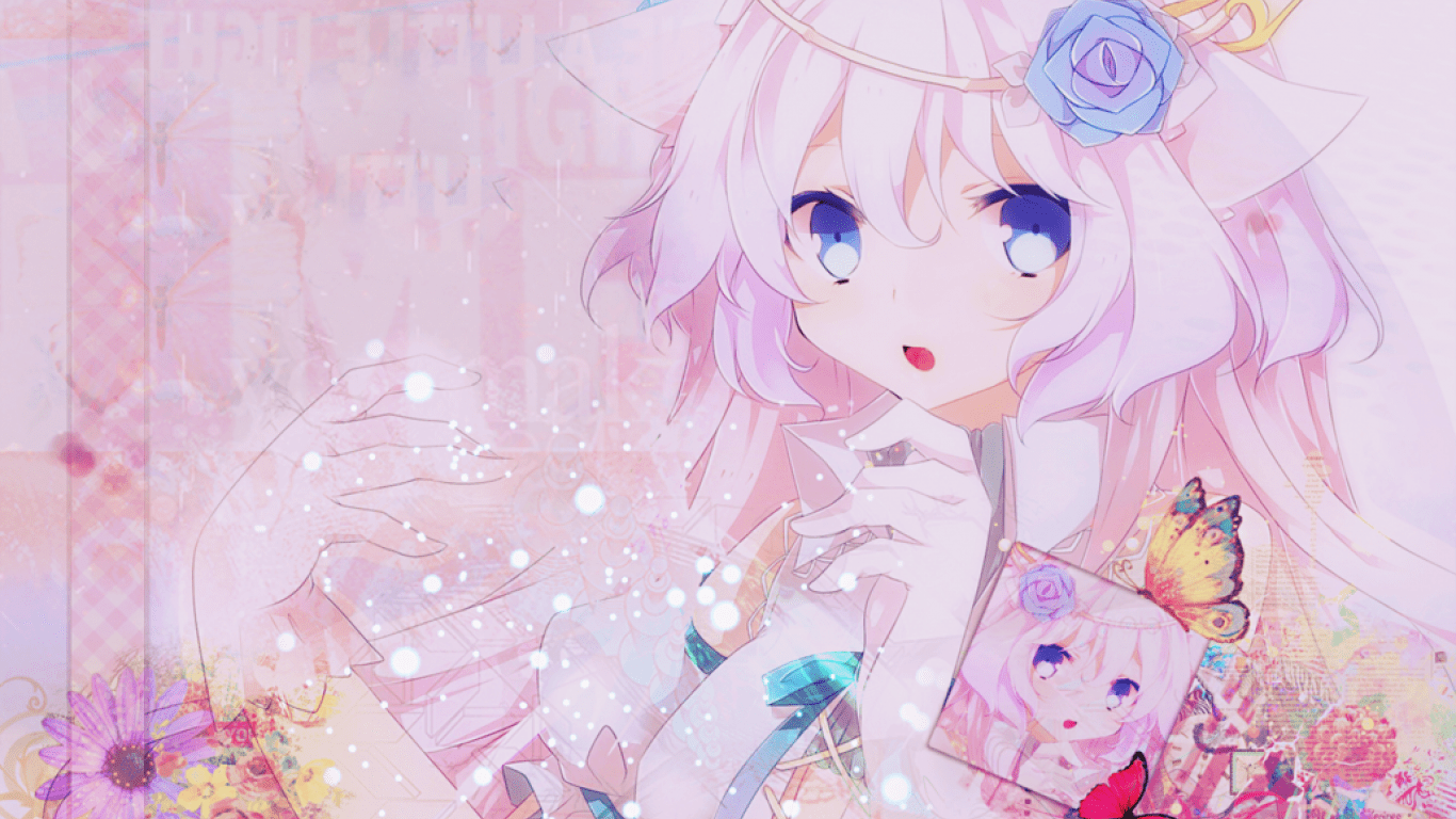 1366x768 Pastel Goth Computer Wallpaper posted .