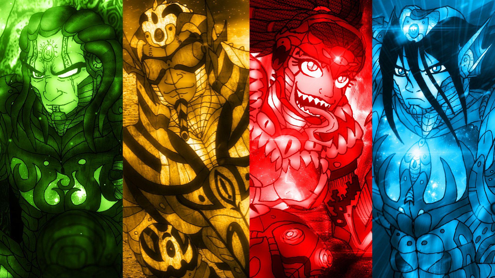 1920x1080 Cthulhu, Nyarlathotep, Shub Niggurath .bluewolfartista.
