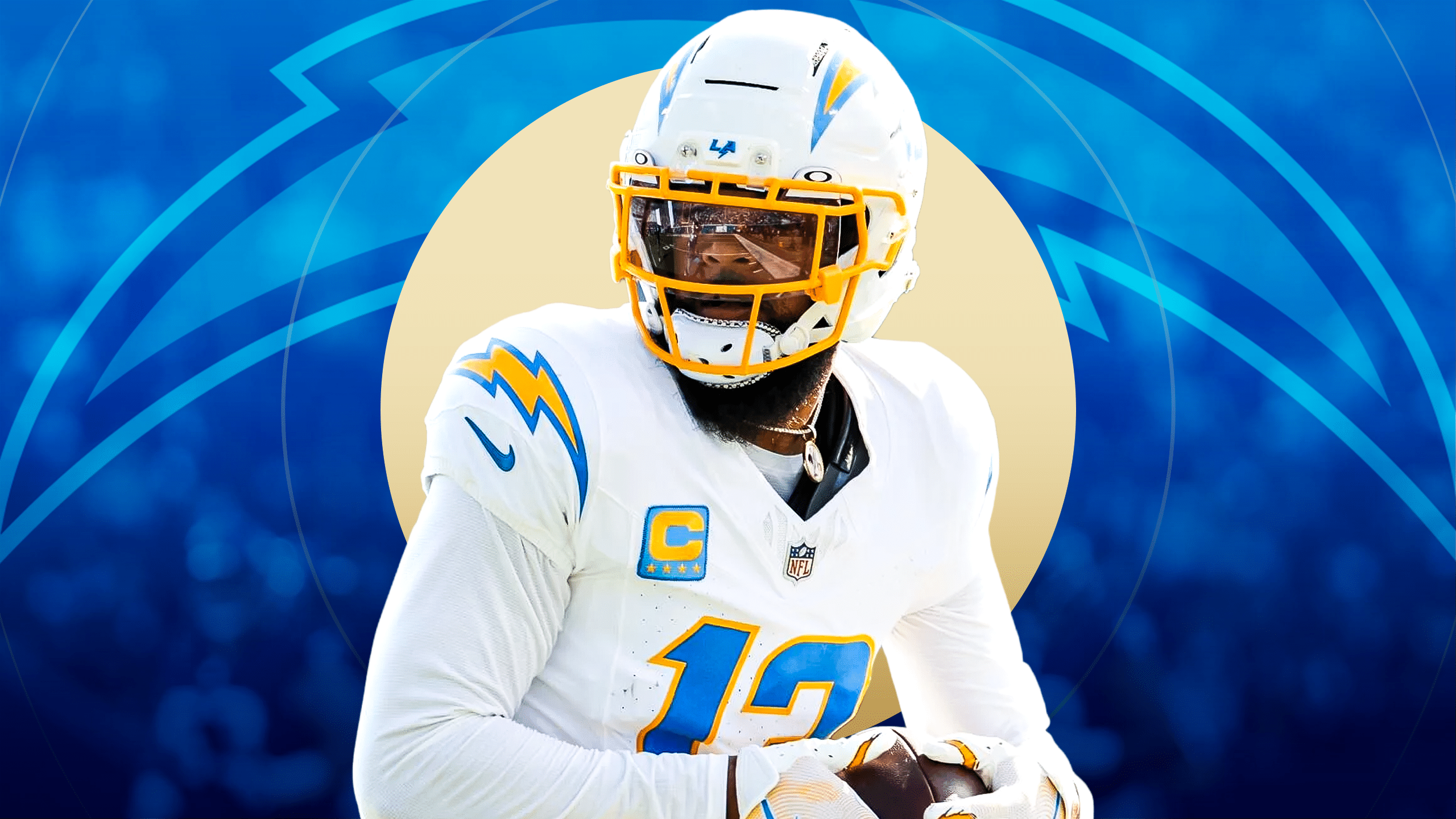 2560x1440 Keenan Allen 2025 Player Profile