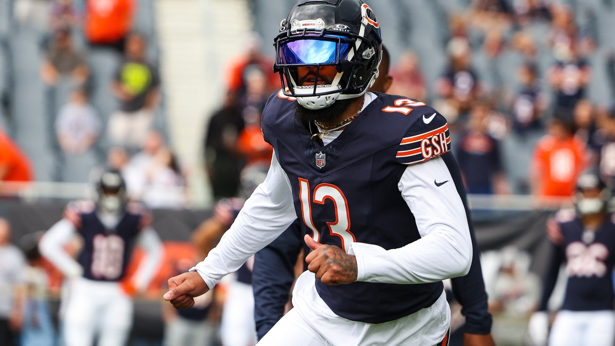 2560x1440 Chicago Bears: Keenan Allen, Montez Sweat both active vs. Titans; team announces inactives for opener
