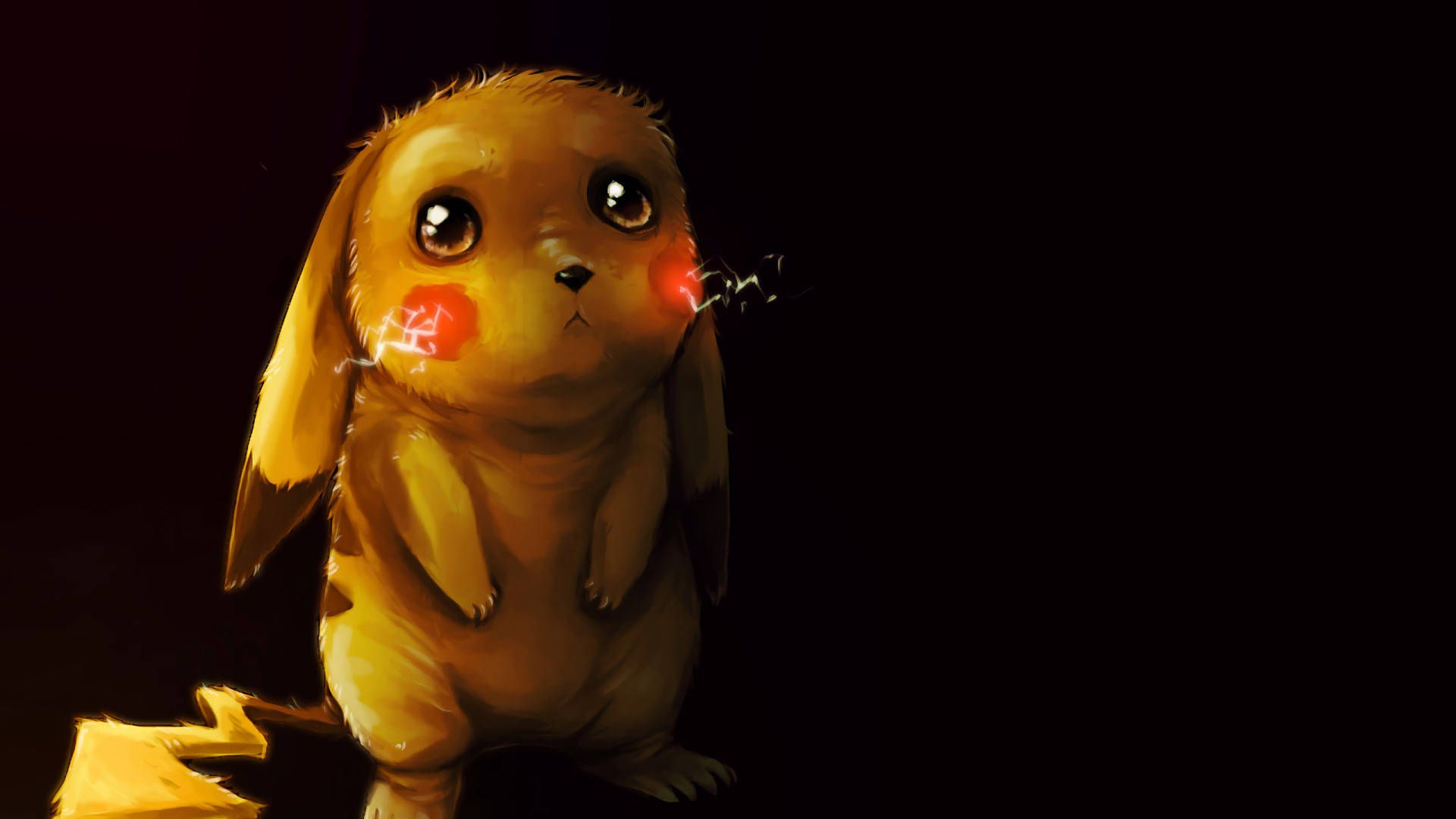 1920x1080 Download 1920 X 1080 Anime Sad Pikachu Wallpaper