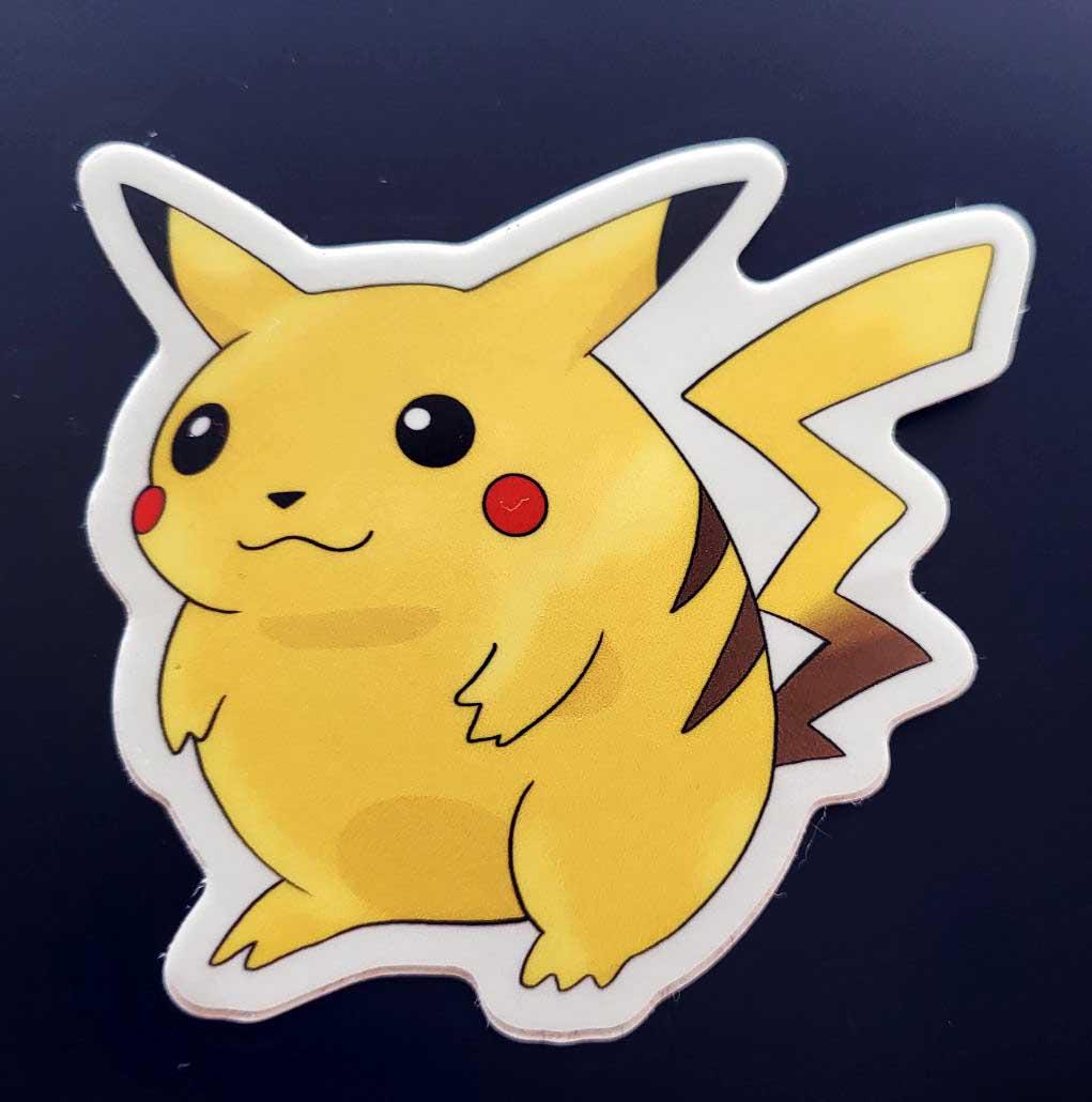 1021x1030 OG Chubby Pikachu 1999 Sticker