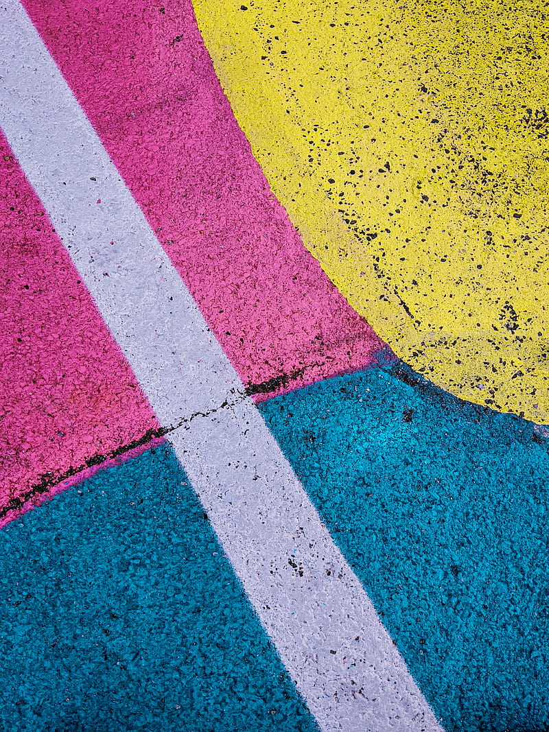 800x1067 Asphalt, paint, colorful, texture, HD phone wallpaper