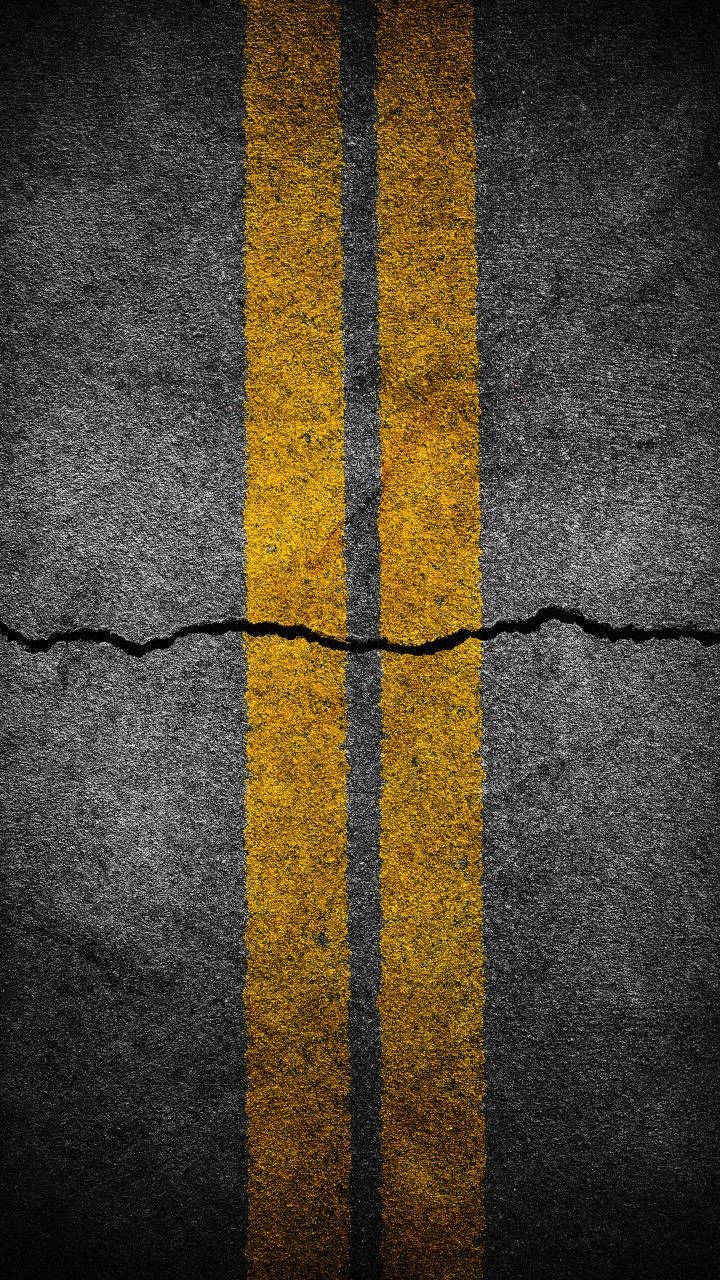 720x1280 Cracked Road Wallpaper. Road texture, Community helpers, Phone stickers