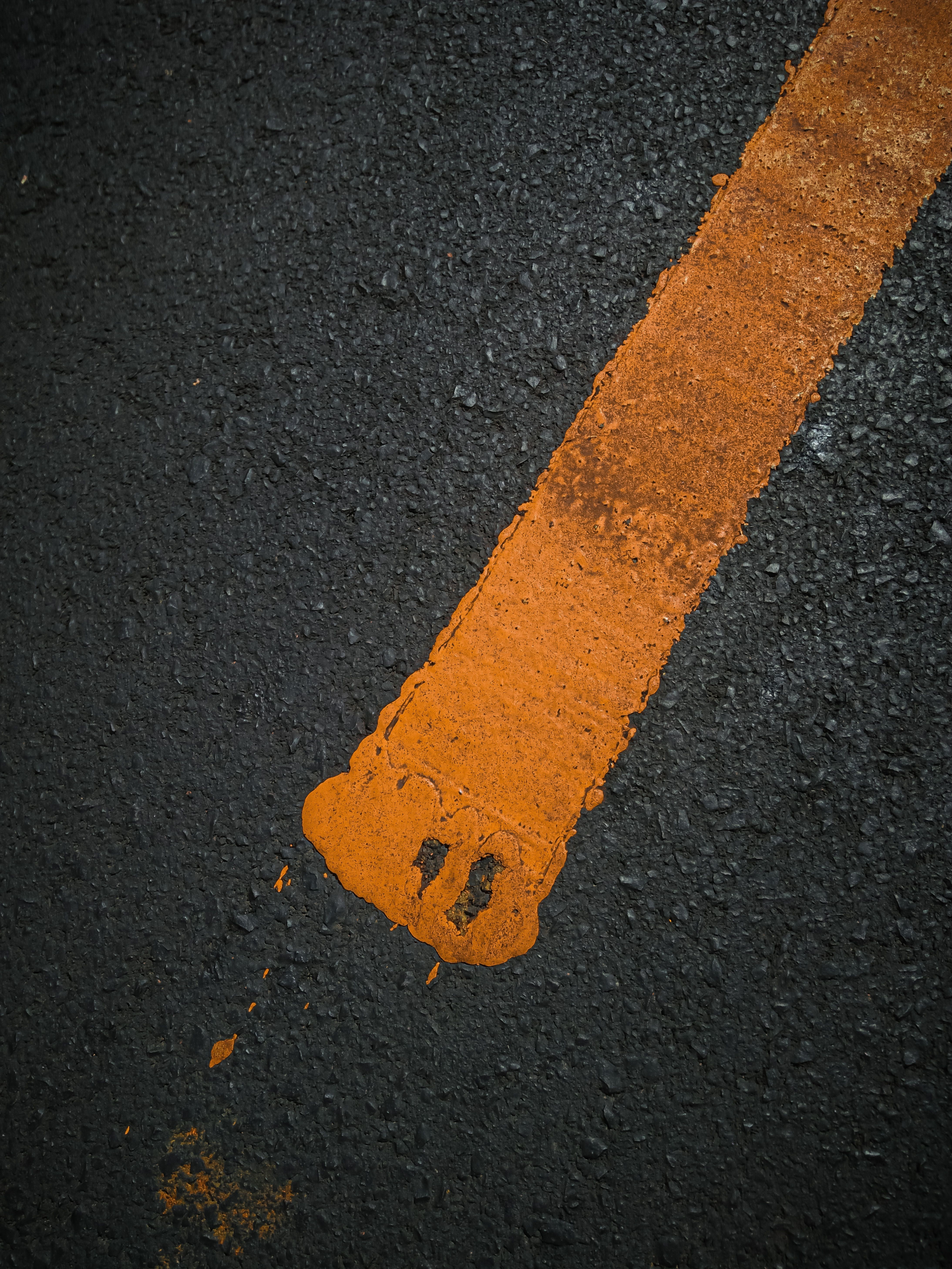 4374x5832 Phone wallpaper: Texture, Textures, Line, Asphalt, Markup, Paint 128690