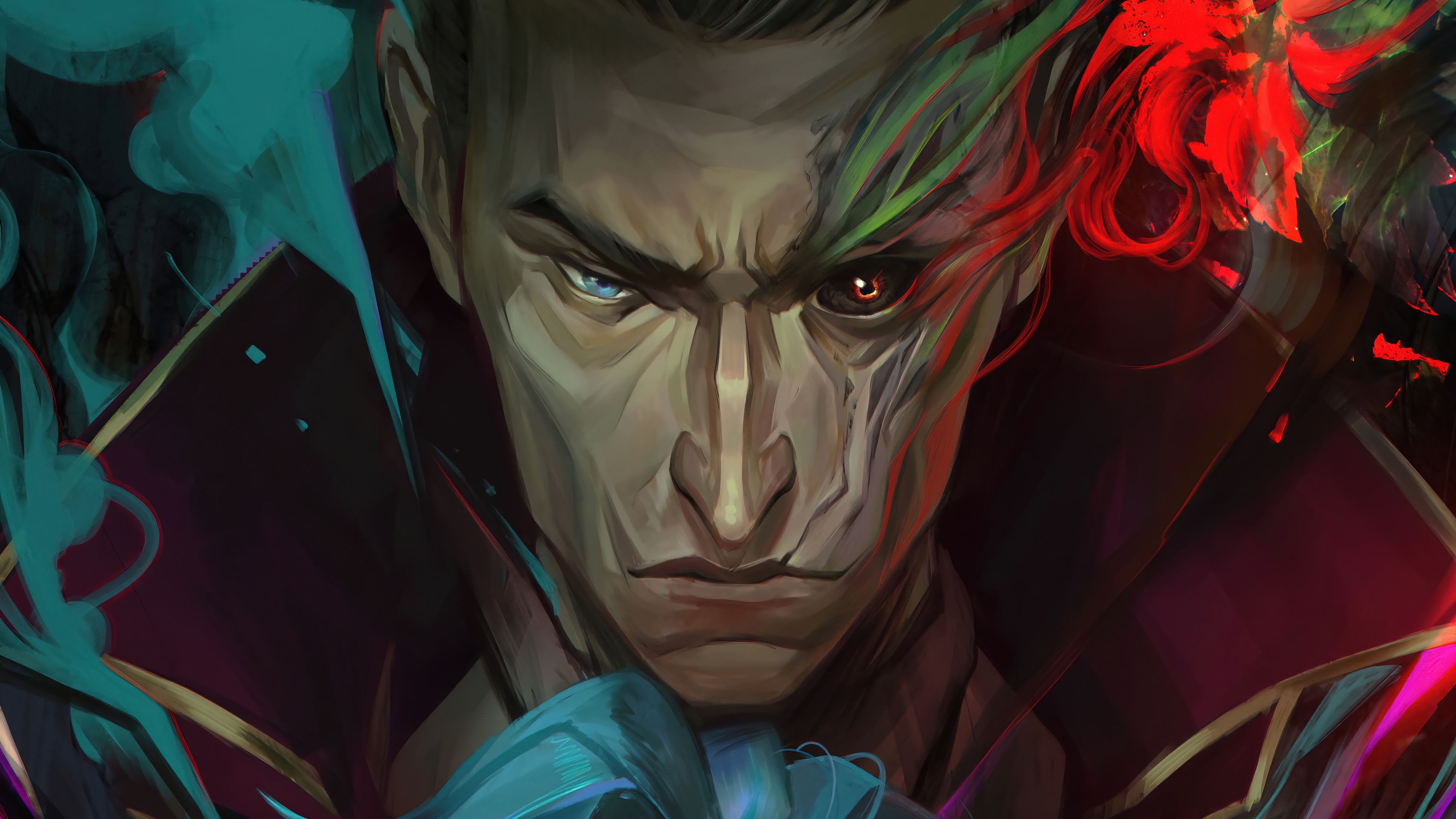 3840x2160 Silco Arcane (Series) Wallpaper 4K PC Desktop e