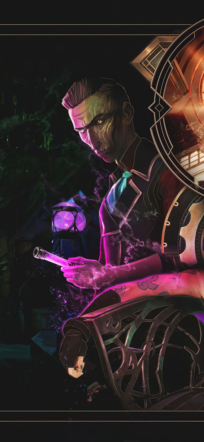 828x1792 Phone wallpaper: Silco (League Of Legends), Arcane, Tv Show 1428563
