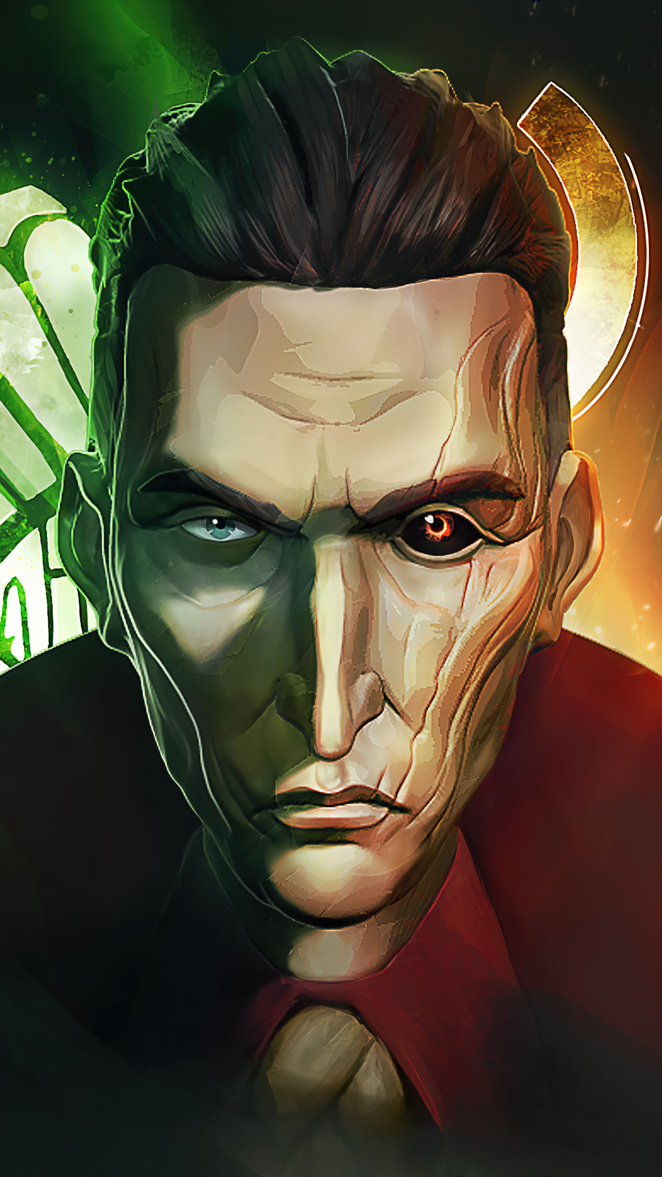 2160x3840 Silco Arcane Art Wallpaper iPhone Phone 4K f