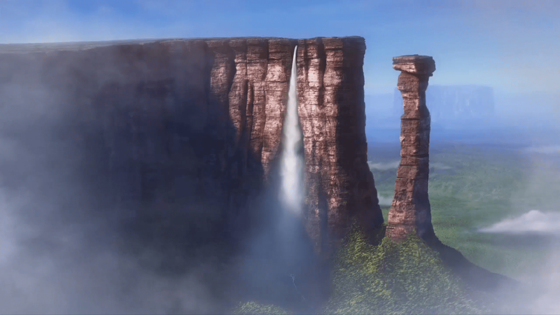 1920x1080 Up”: Paradise Falls (Mount Roraima, Venezuela). Our Piece of Their World