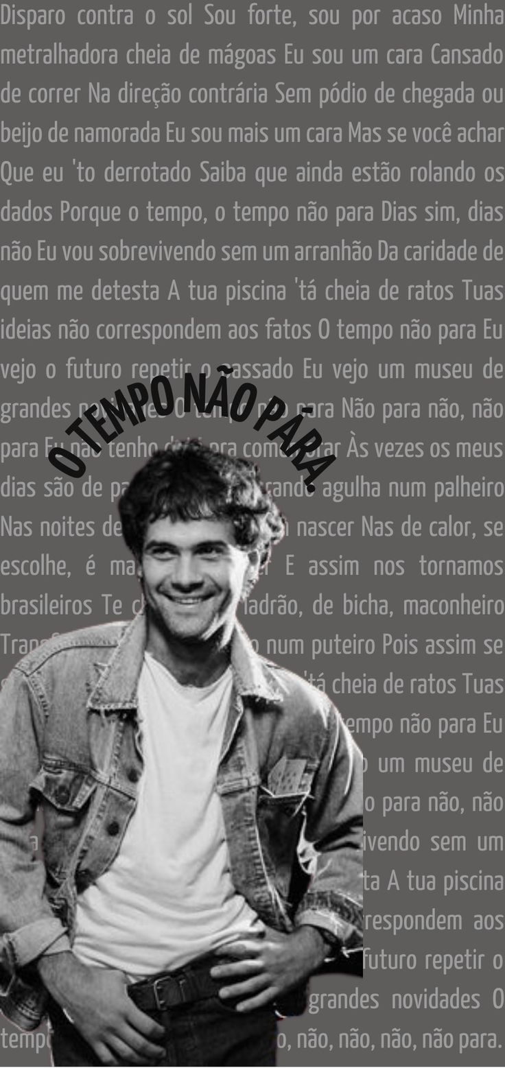 736x1557 ideias de Wallpaper. mpb artistas, frases cazuza, músicas mpb