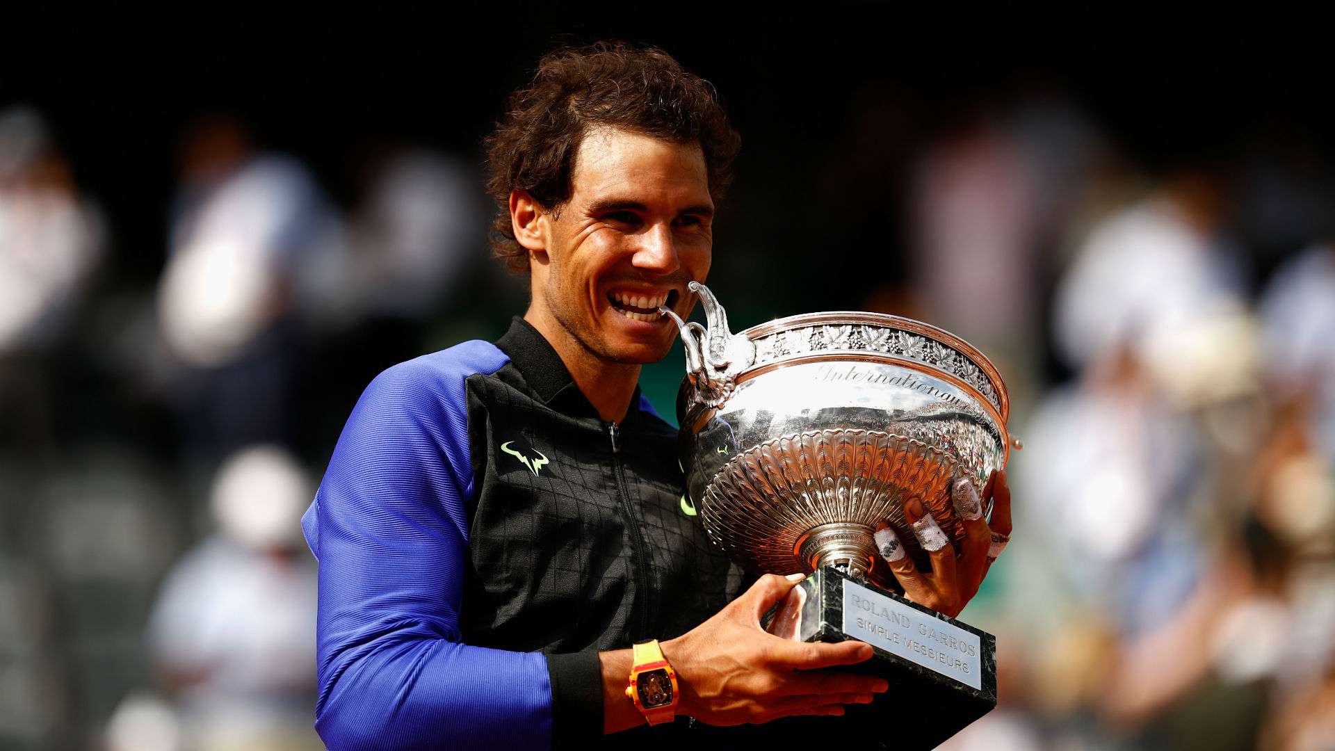 1920x1080 From another planet' world salutes Real Madrid fan Rafa Nadal as he secures 'La Decima' at French Open
