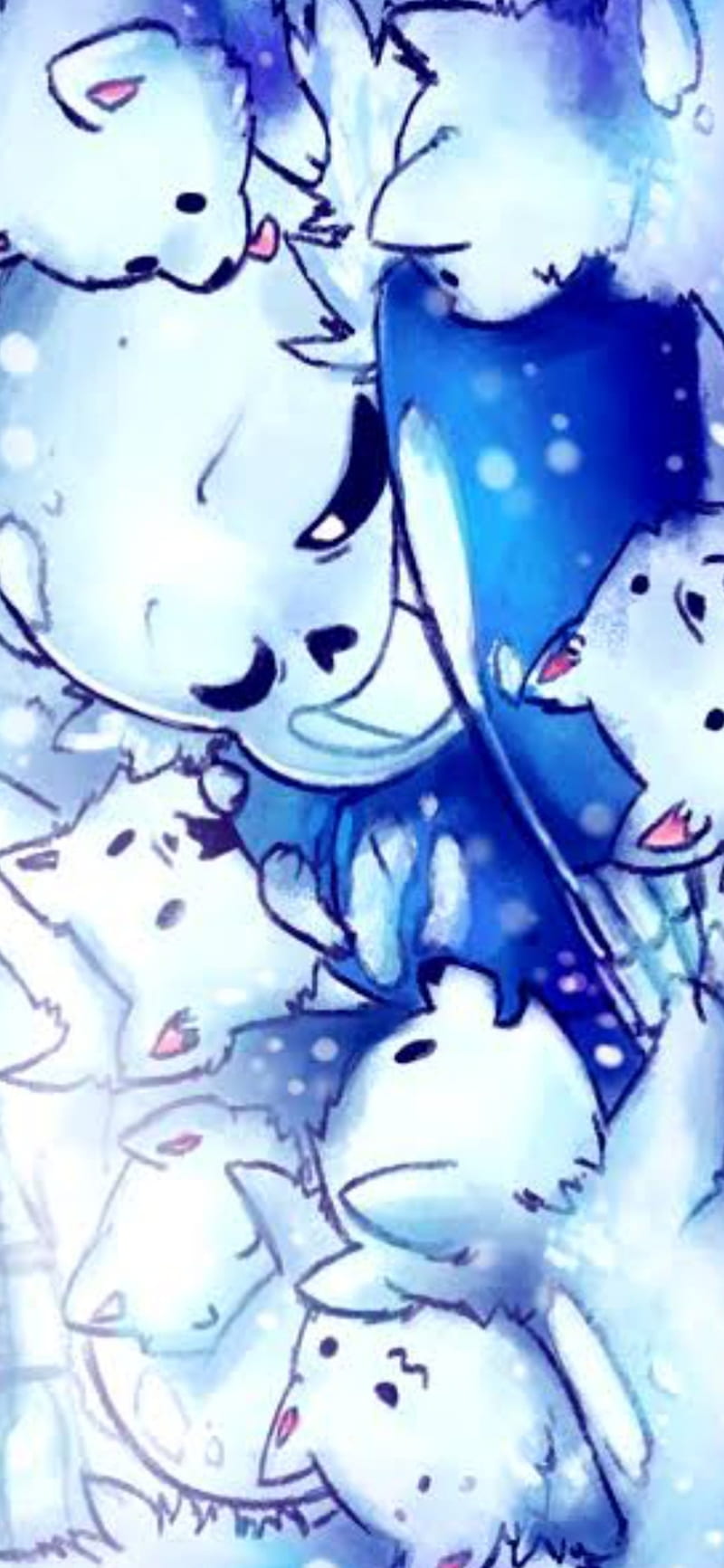 800x1733 Sans with dogs, annoying dog, dogs, sans, undertale, HD phone wallpaper