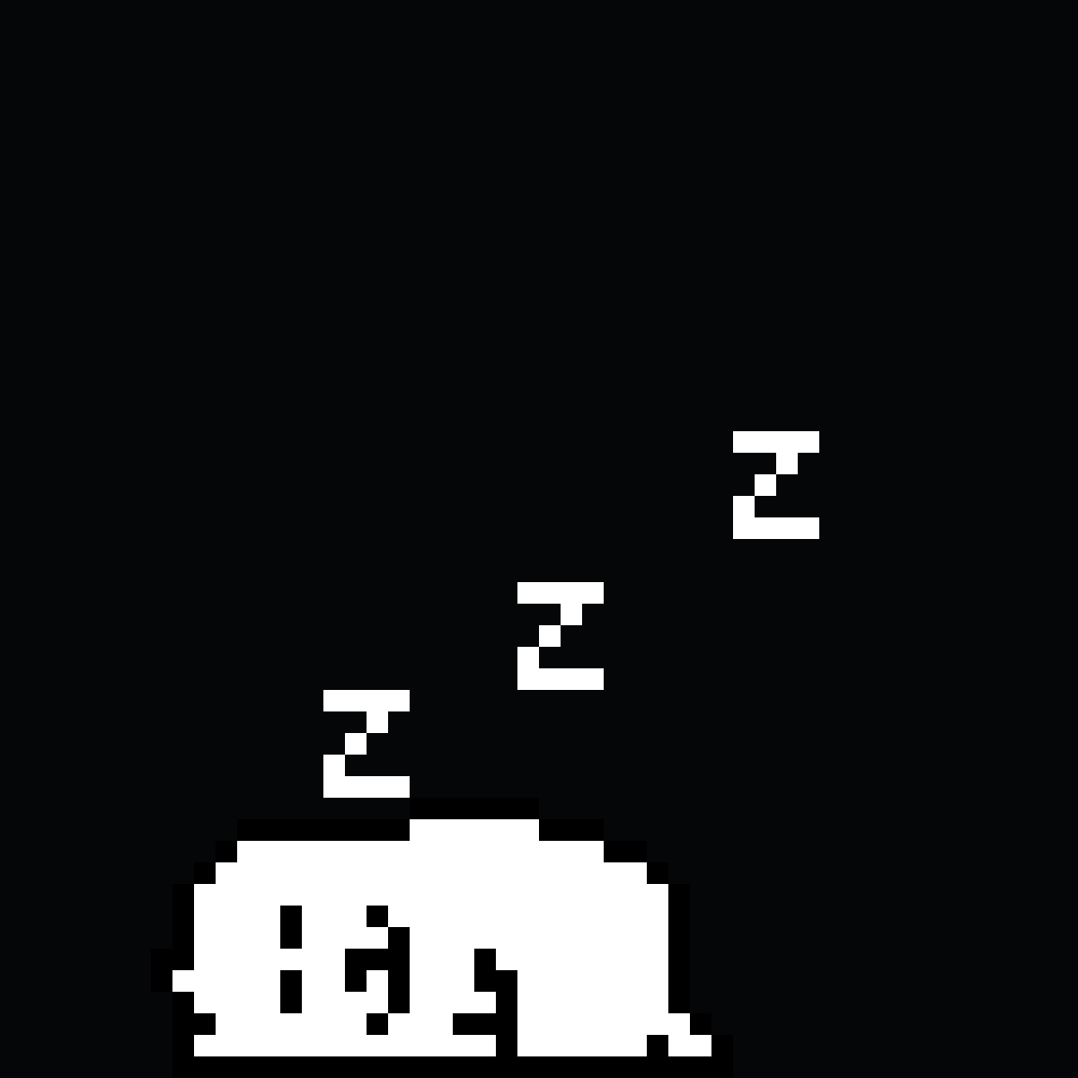 1200x1200 Pixilart dog nap time
